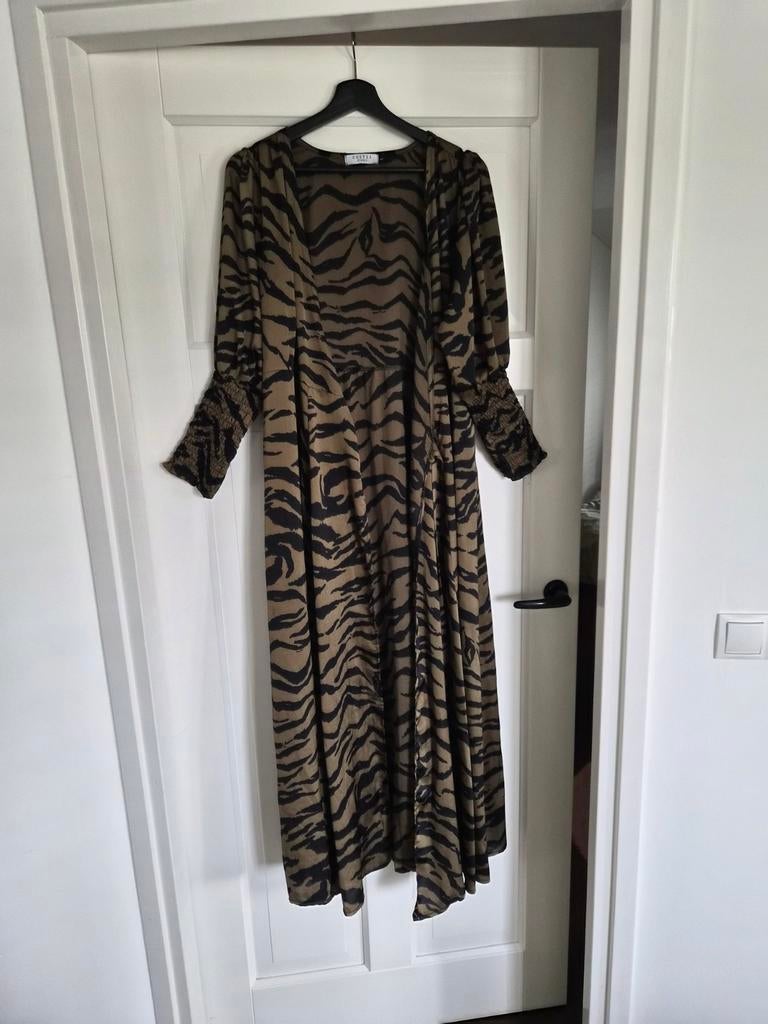 Costes Studio Maxi Jurk met Zebraprint - Maat L, Maat 42/44 (L), Ophalen of Verzenden, Zo goed als nieuw, Costes Studio