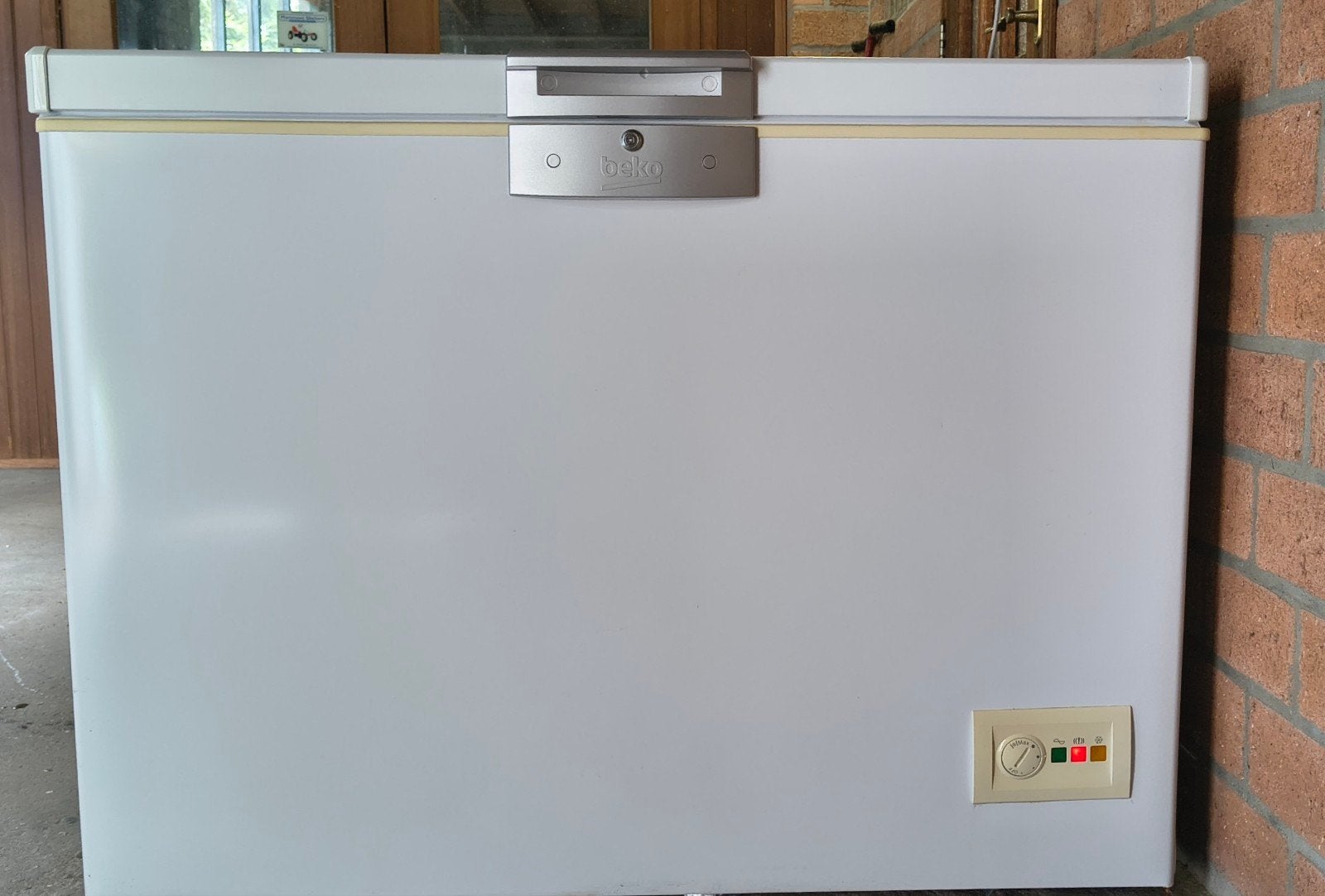 Beko diepvrieskist, Vrieskist, Zo goed als nieuw, Energieklasse A of zuiniger, Vrijstaand