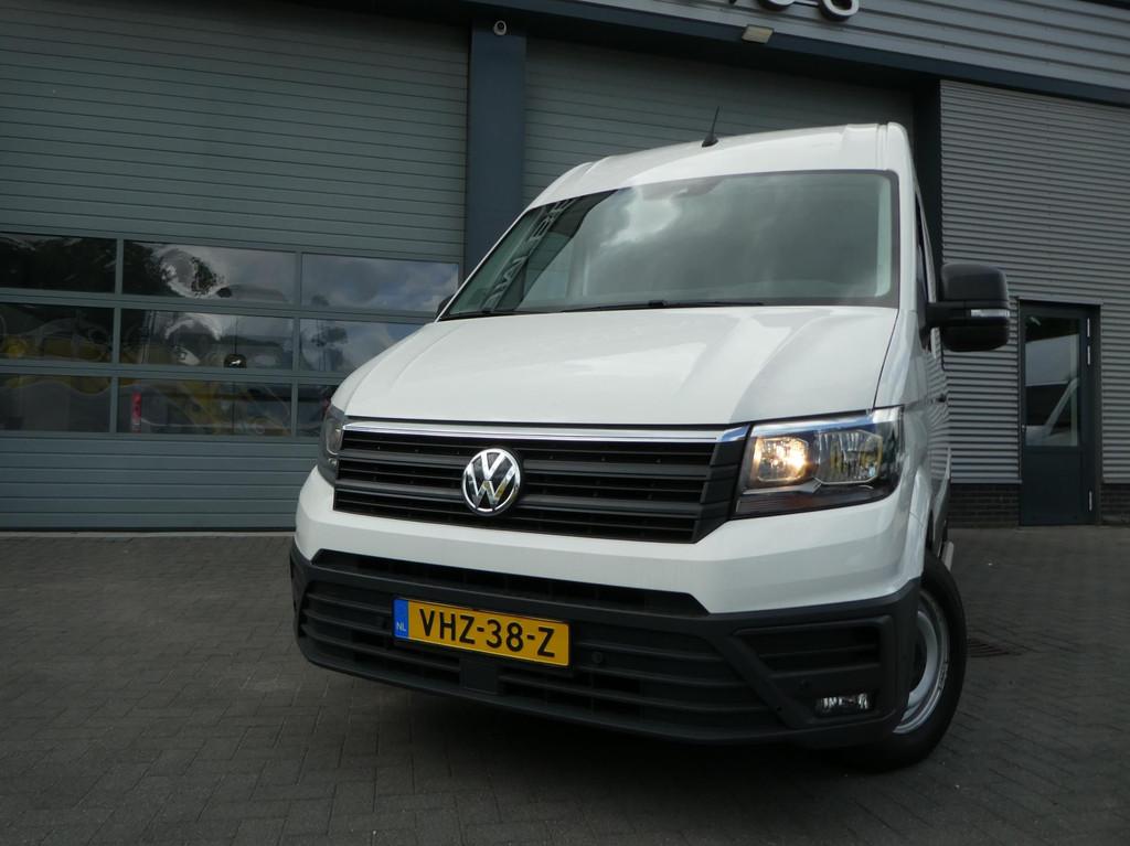 Volkswagen Crafter 35 2.0 TDI L3H3 (L2H2) Airco, Camera, Tre, Auto's, Bestelauto's, Stof, Gebruikt, 4 cilinders, Volkswagen