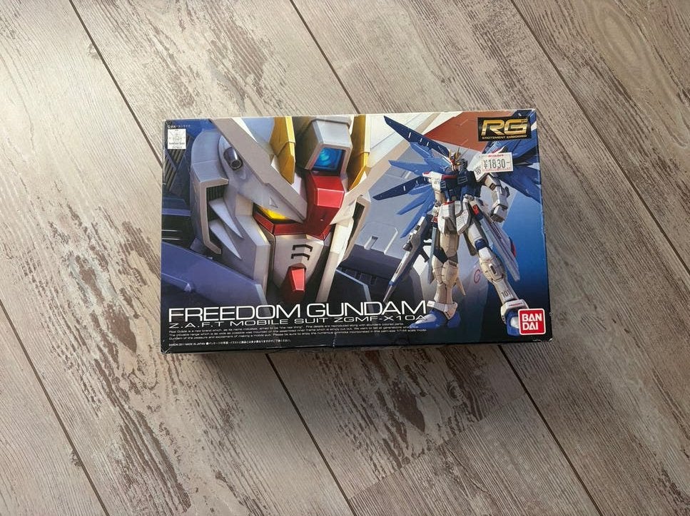 Bandai RG 1/144 Freedom Gundam Modelkit, Ophalen of Verzenden, Nieuw, Overige merken