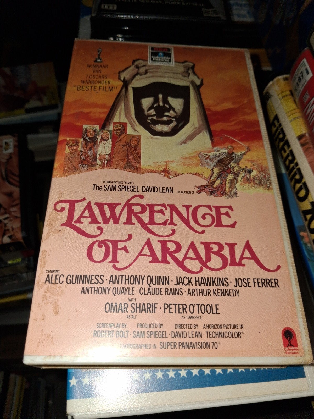 Betamax ex-rental- Lawrence Of Arabia, Vanaf 16 jaar, Ophalen of Verzenden, Gebruikt, Horror
