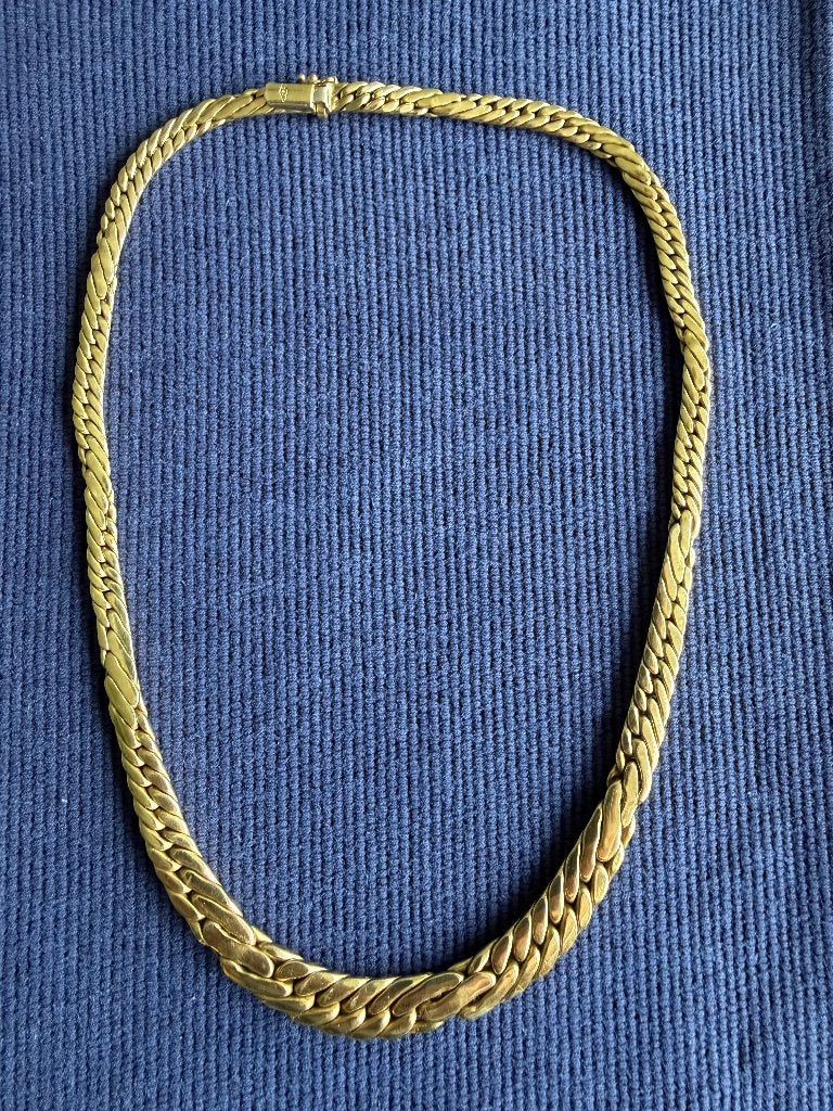 Gouden ketting, Ophalen, Gebruikt, Goud, Goud