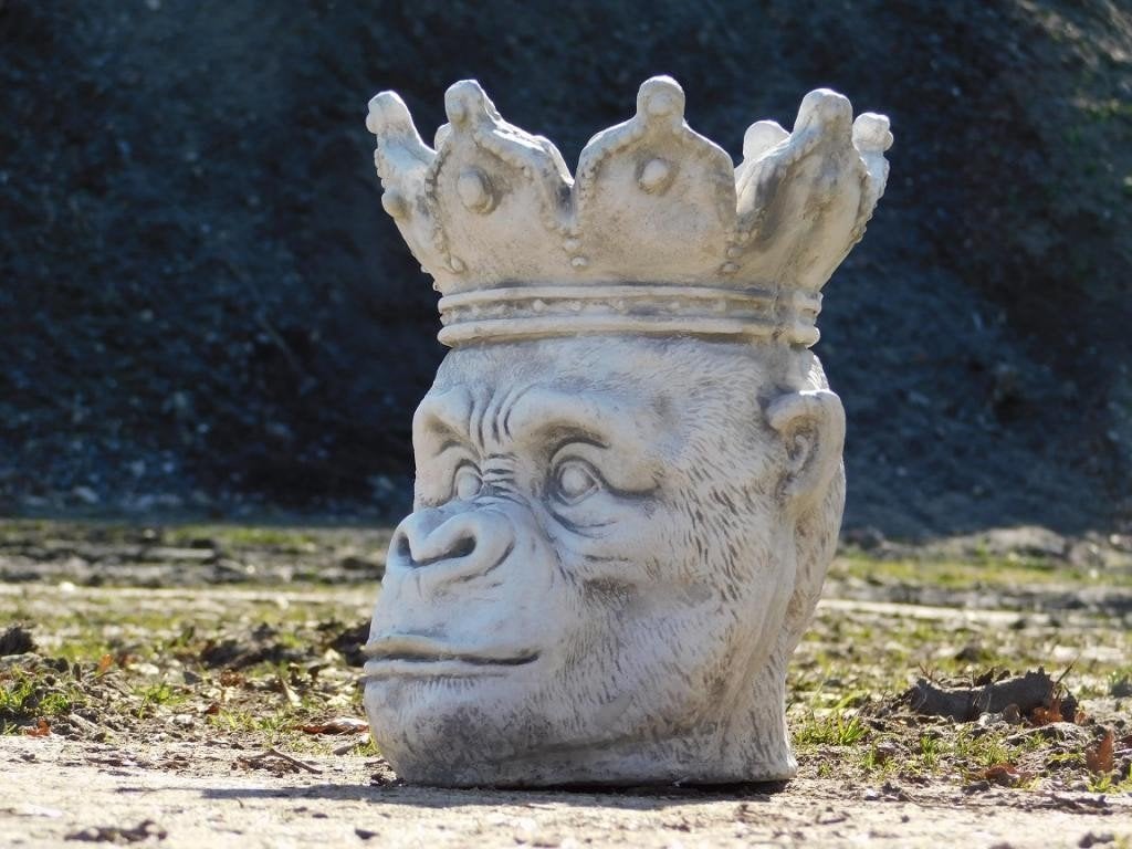 gorilla, Rond, Ophalen of Verzenden, Atw, Aardewerk