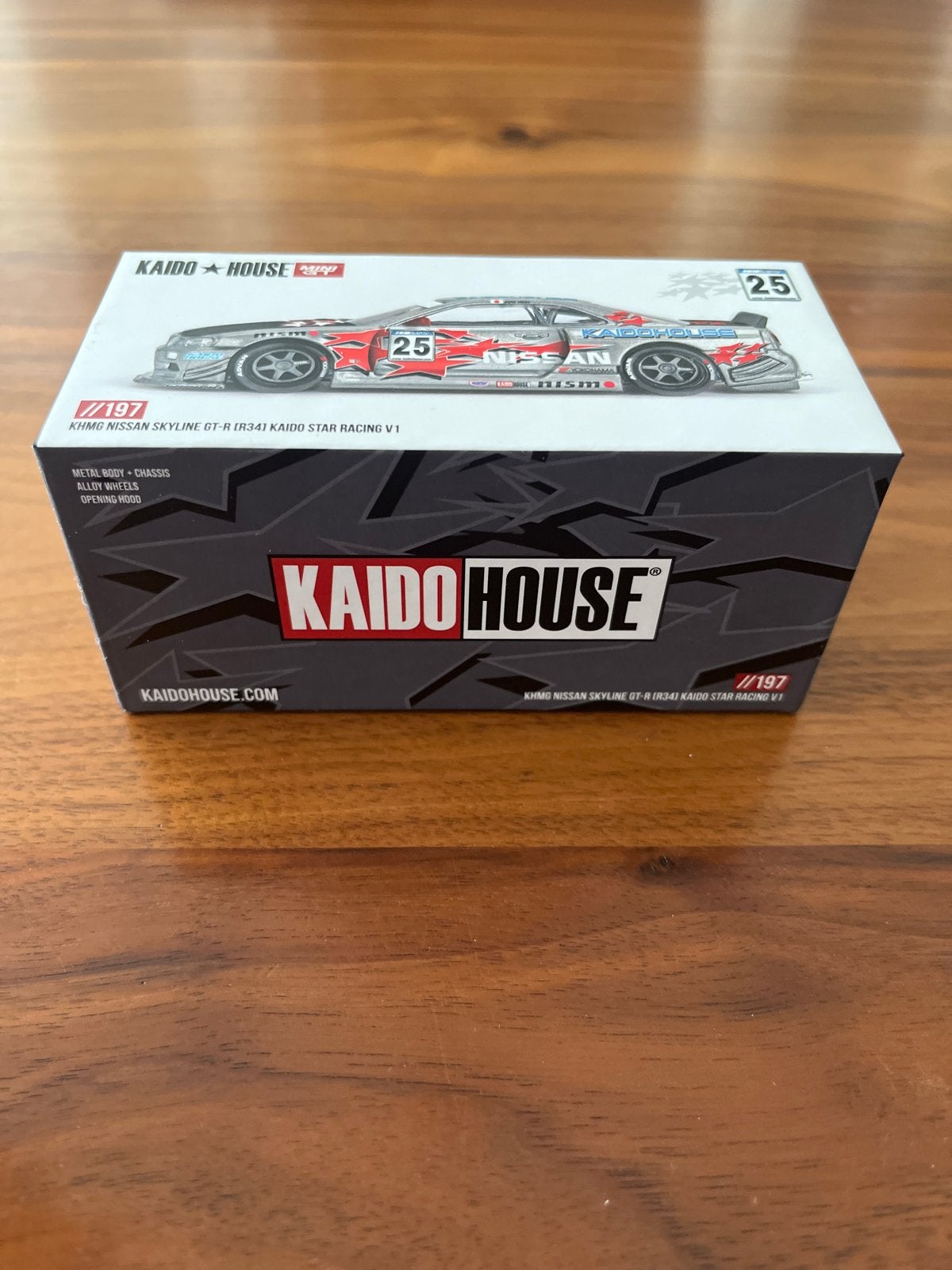 Kaido + Mini GT Nissan Skyline GT-R R34 Star Racing V1 1:64, Ophalen of Verzenden, Nieuw, Overige typen