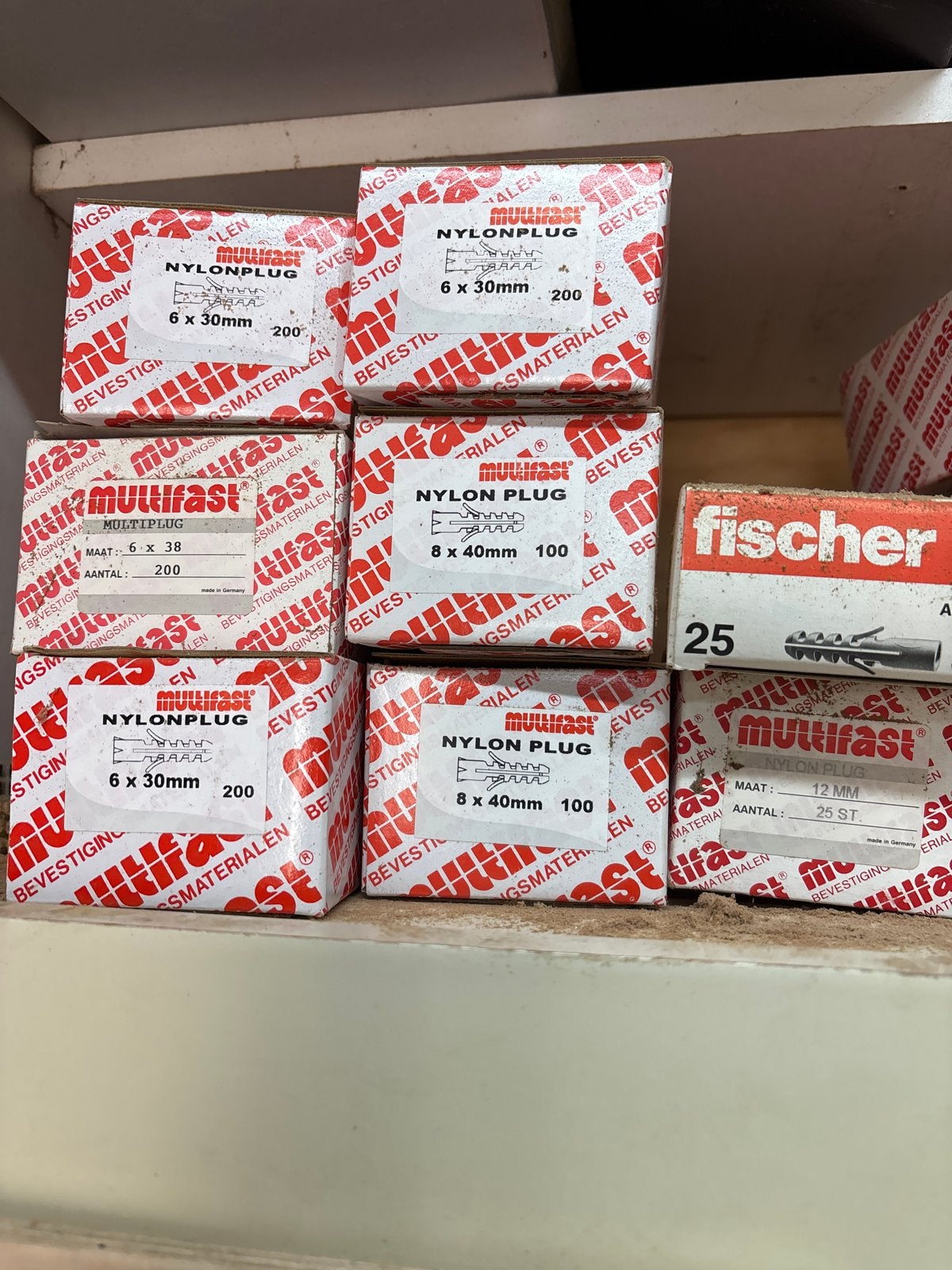 Diverse pluggen (nylon, multiplug, Fischer) - Zie al mijn ad, Ophalen of Verzenden, Nieuw