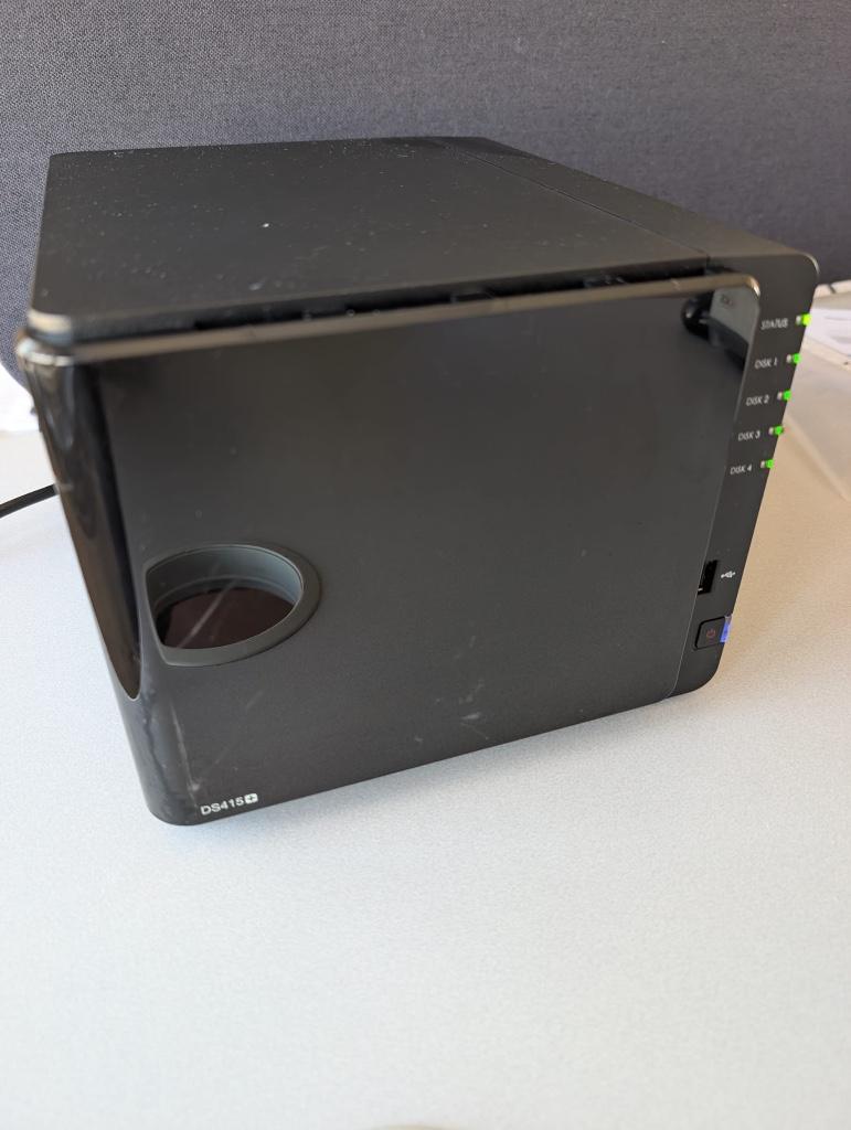Synology DS415+ NAS | 4-bay | inclusief 4x 3TB Seagate HDD, Computers en Software, NAS, Zo goed als nieuw, Ophalen of Verzenden