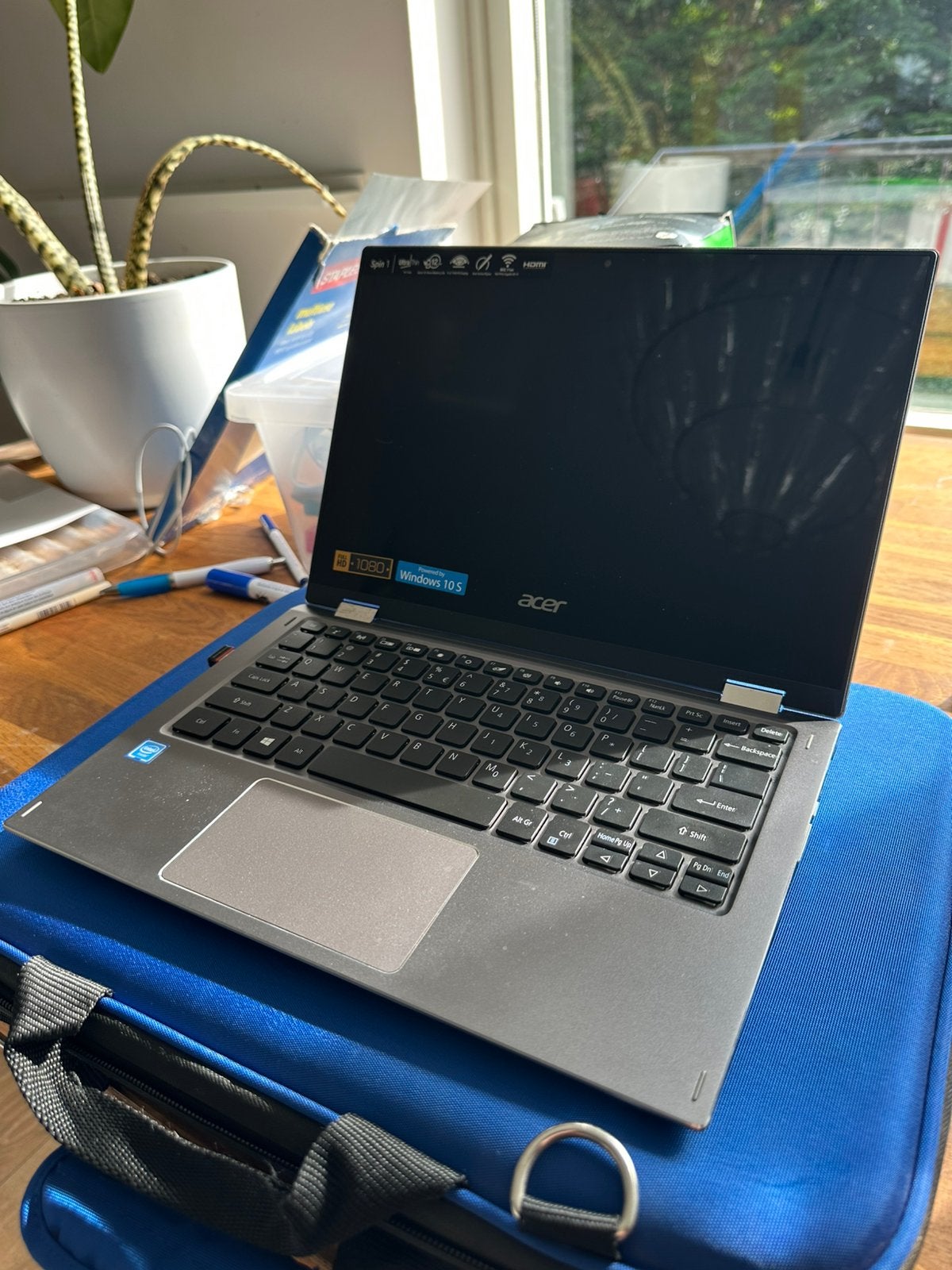 Acer Spin 1 - Fijne laptop!, Qwerty, Met touchscreen, Ophalen of Verzenden, Zo goed als nieuw