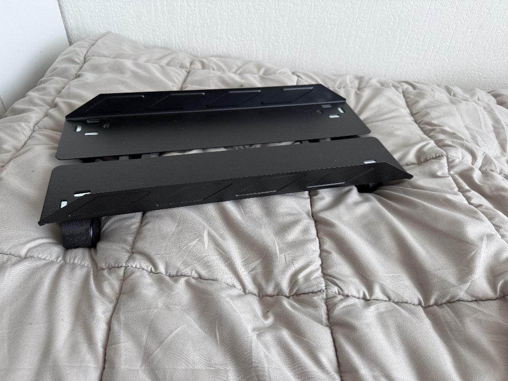 Ikea Uppspel desktop pc standaard (verstelbaar), Ophalen, Gebruikt