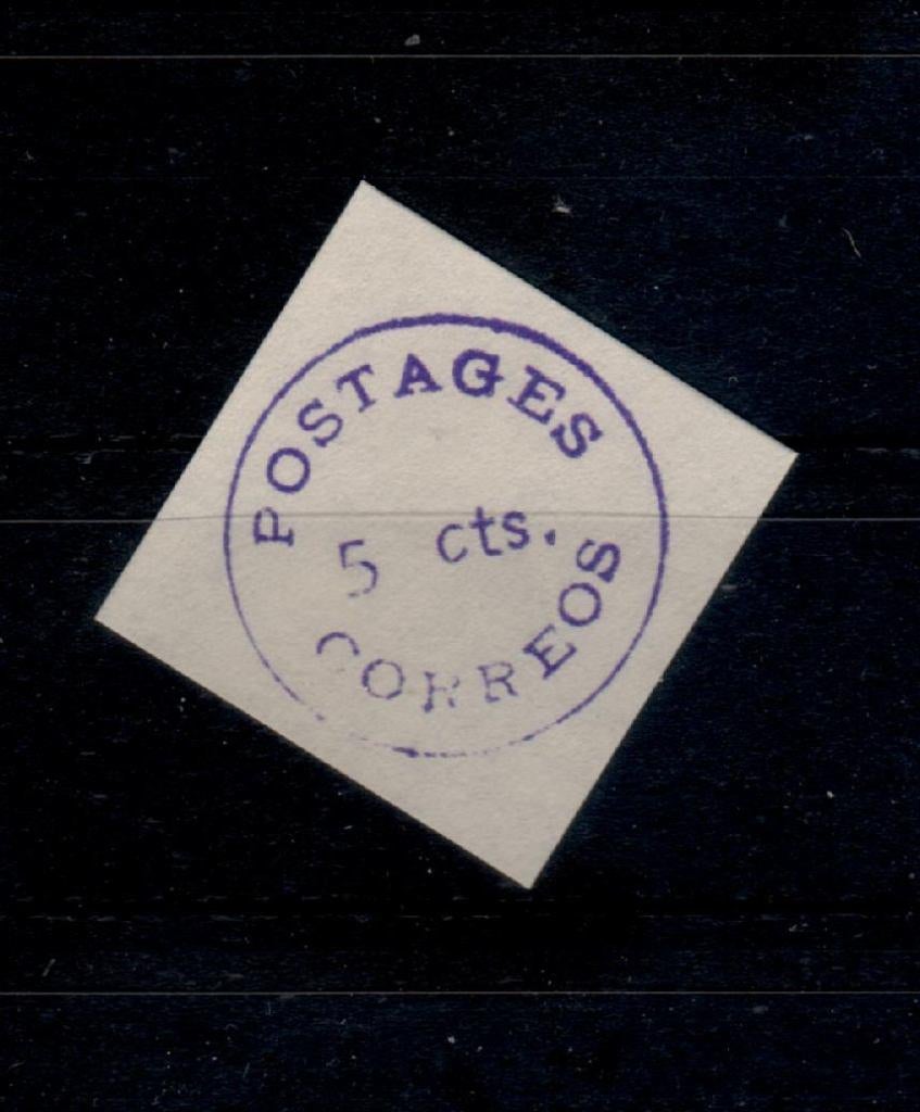 D71) 1898 Porto Rico local Post Ponce geen garantie, Verzenden, Postfris, Midden-Amerika