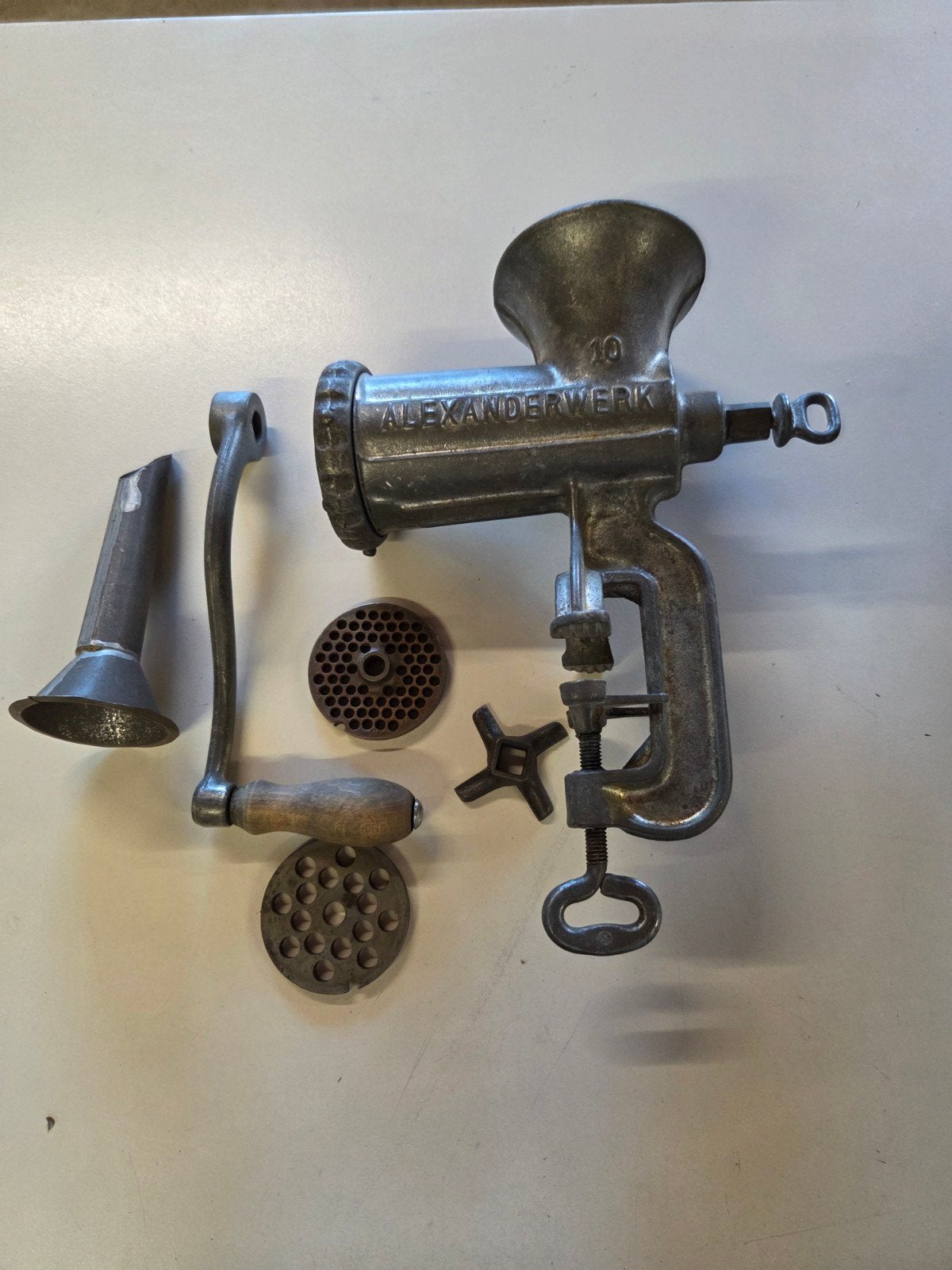 Vintage Alexanderwerk Vleesmolen - Model 10, Ophalen