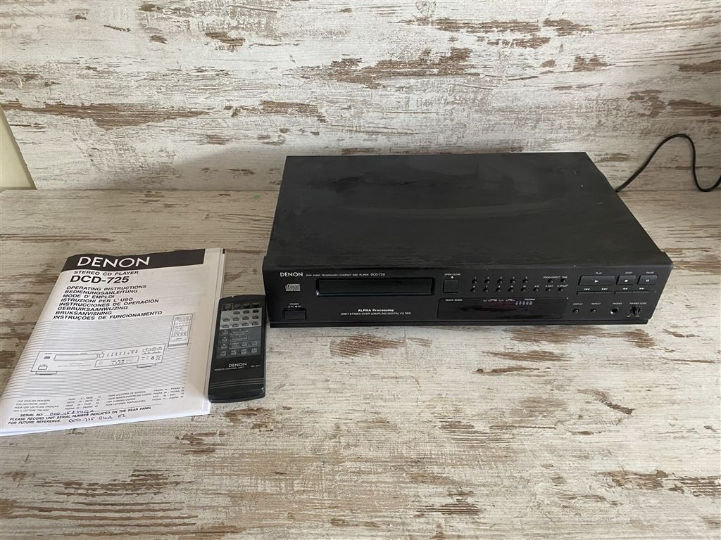 Denon disc player DCD-725 met afstandsbediening [1495], Verzenden, Zo goed als nieuw, Overige merken