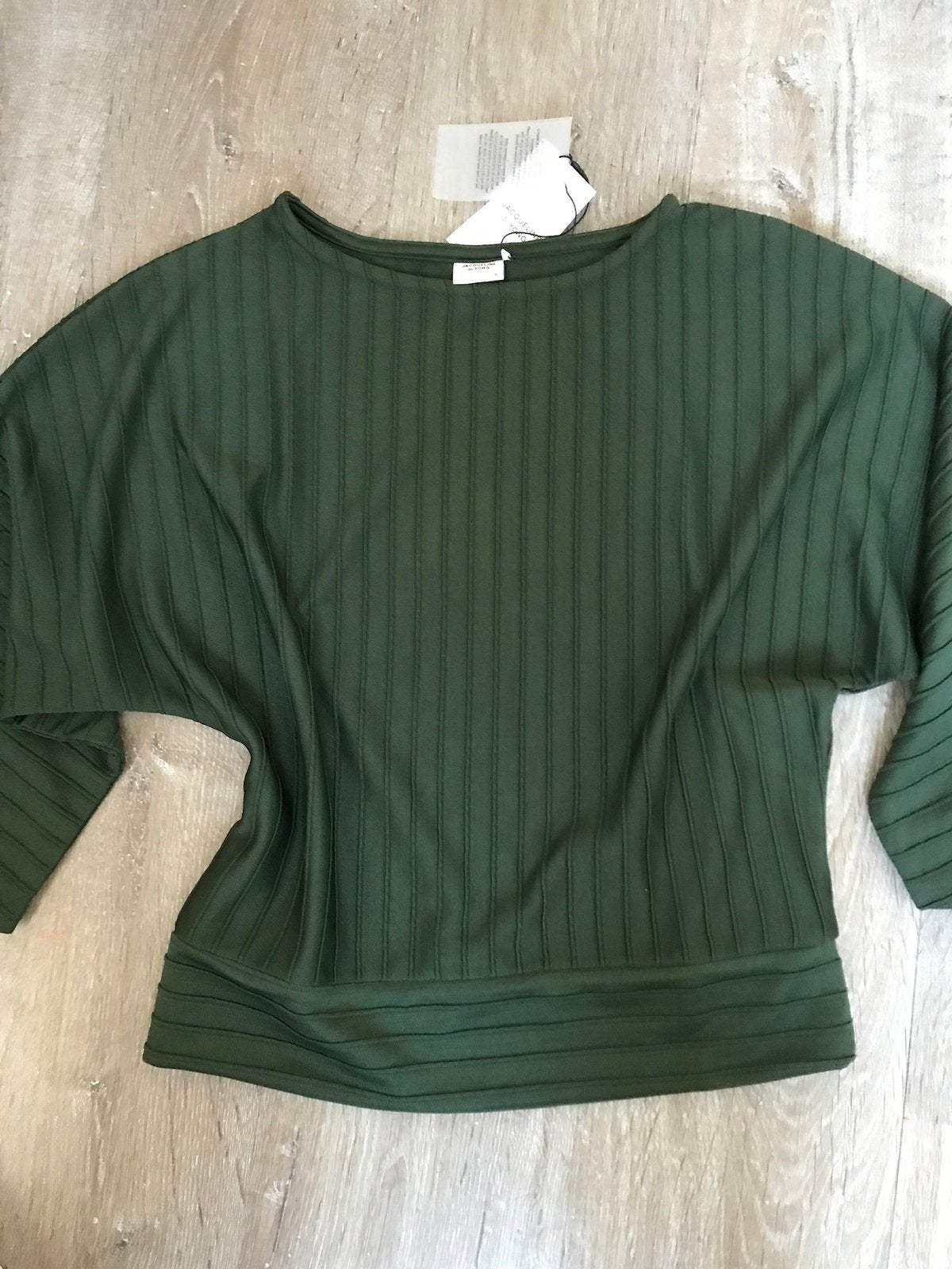 Trui donkergroen maat S Jacqueline de Yong, Verzenden, Nieuw, Maat 36 (S), Groen