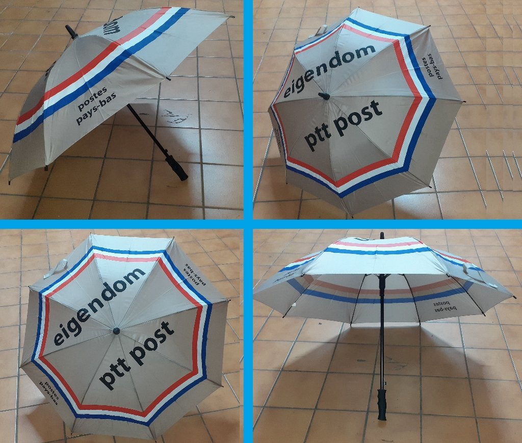 Paraplu PTT-Post (nieuw), Ophalen, Nieuw, Overige kleuren