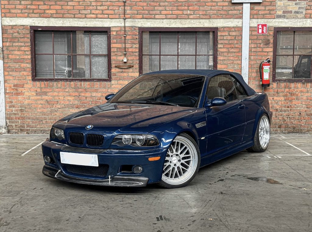 BMW M3 E46 Cabriolet – SMG – 2002, Auto's, BMW, Particulier, 3-Serie, ABS, Airbags, Airconditioning, Bluetooth, Boordcomputer