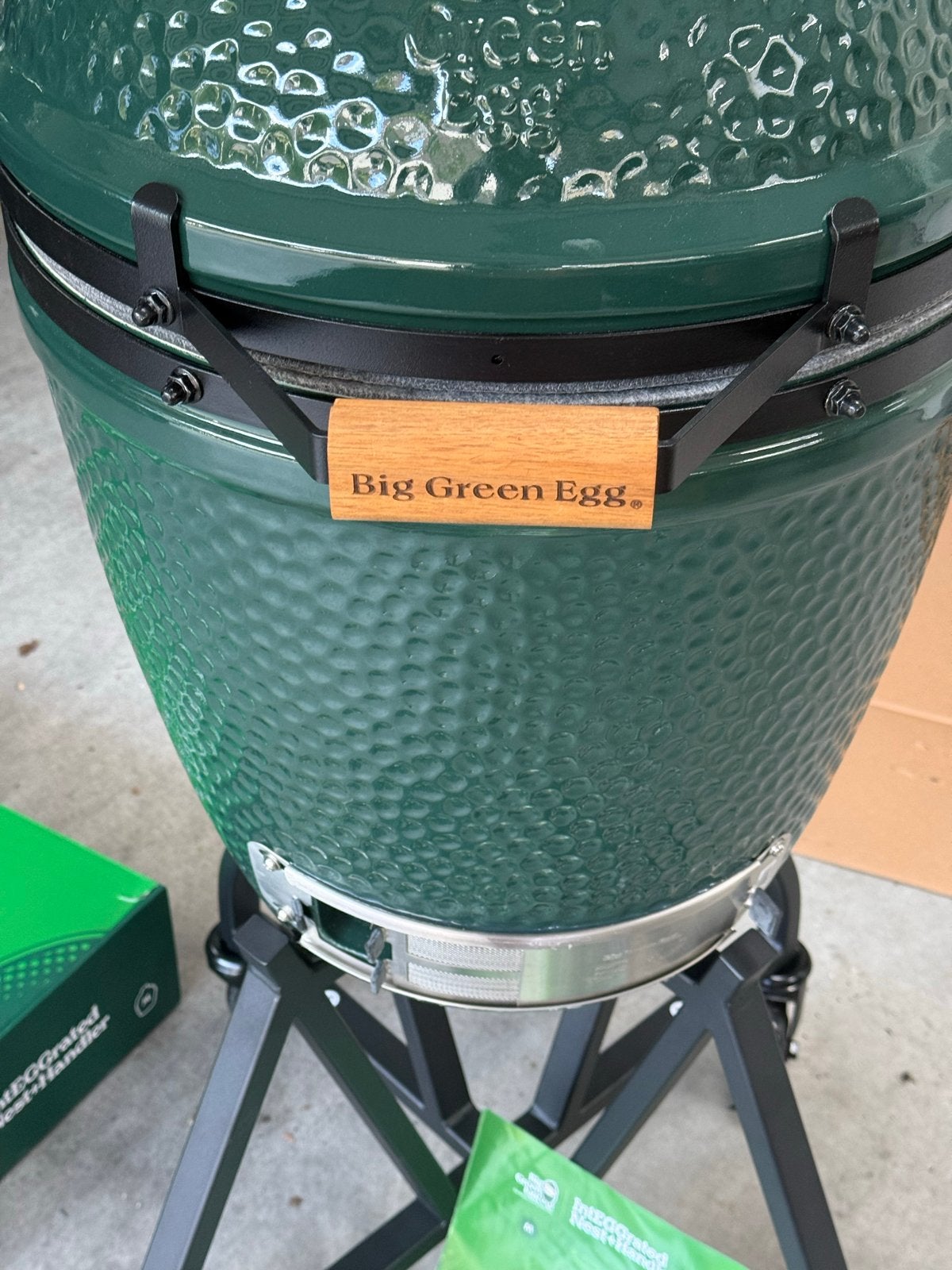 Spiksplinternieuwe nieuwe Big Green Egg medium!, Ophalen of Verzenden, Nieuw