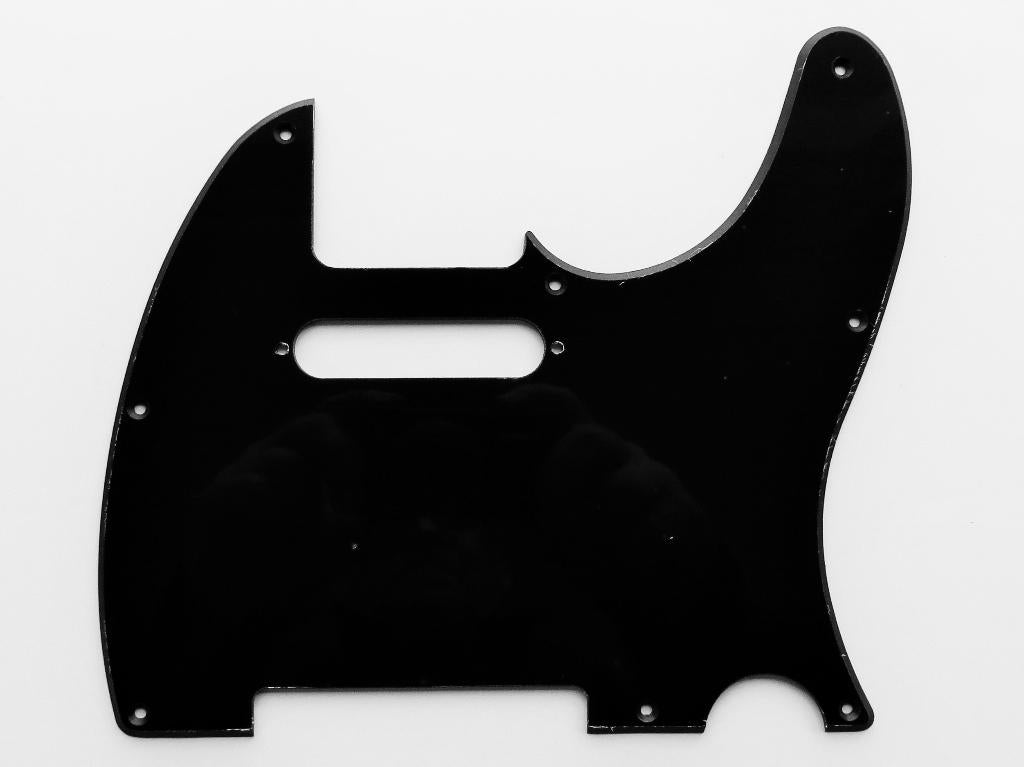 Zwarte Telecaster slagplaat 8 gaten / 1-laags (1-ply) NIEUW!, Muziek en Instrumenten, Ophalen of Verzenden, Nieuw, Elektrische gitaar