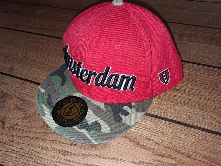 Amsterdam Designs Snapback Pet cap, Amsterdam Designs, One size fits all, Ophalen of Verzenden, Pet