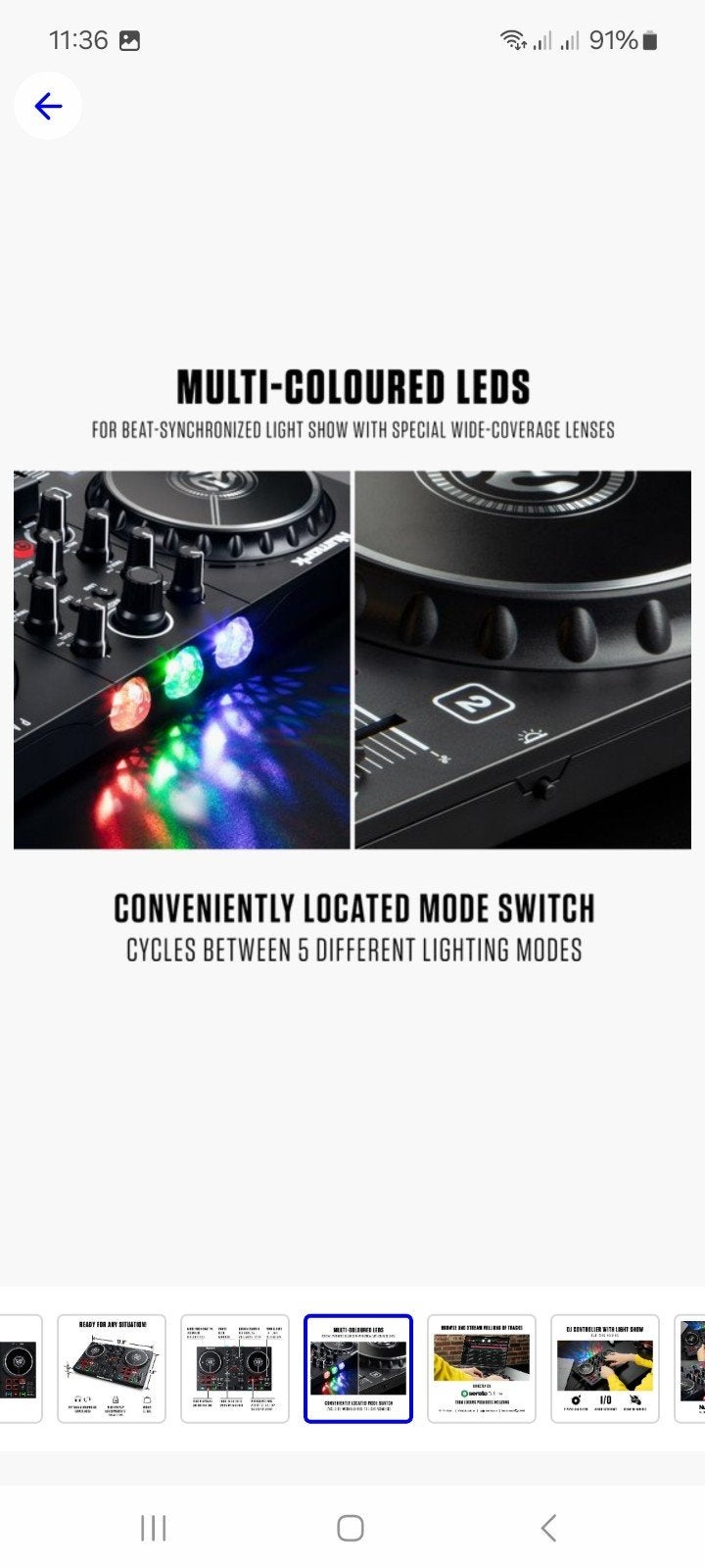 Numark Party Mix II DJ Controller - Perfect voor beginners, Muziek en Instrumenten, Ophalen, Nieuw, Dj-set, Numark