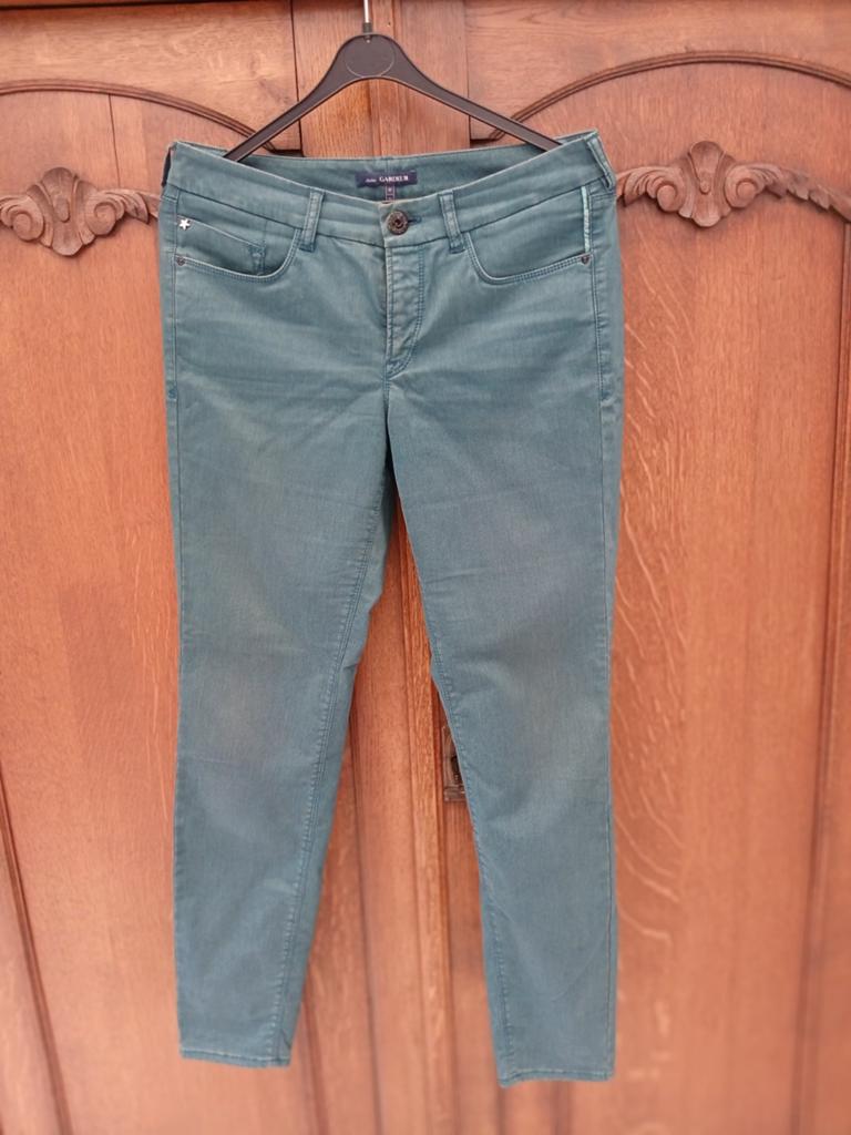 Gradeur Groene Jeans Maat 38, Kleding | Dames, Spijkerbroeken en Jeans, Ophalen of Verzenden, Zo goed als nieuw, Overige kleuren