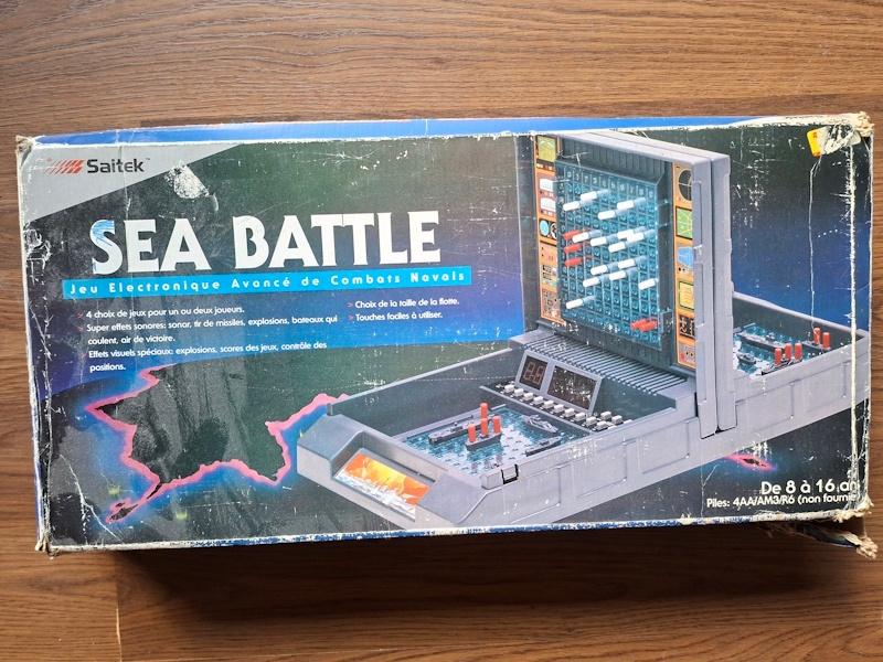 Saitek Sabattle Electronische zeeslag, Een of twee spelers, Ophalen, Gebruikt, Saitek