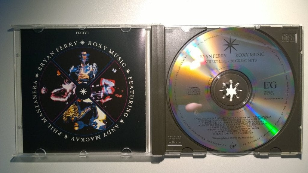 Bryan Ferry & Roxy Music - Street Life (20 Great Hits), Ophalen of Verzenden, Zo goed als nieuw, Pop, Album