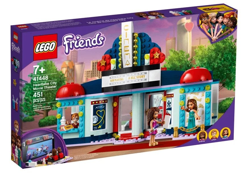 Lego Friends Heartlake City bioscoop (41448) NIEUW, Nieuw, Friends, Ophalen of Verzenden, Complete set