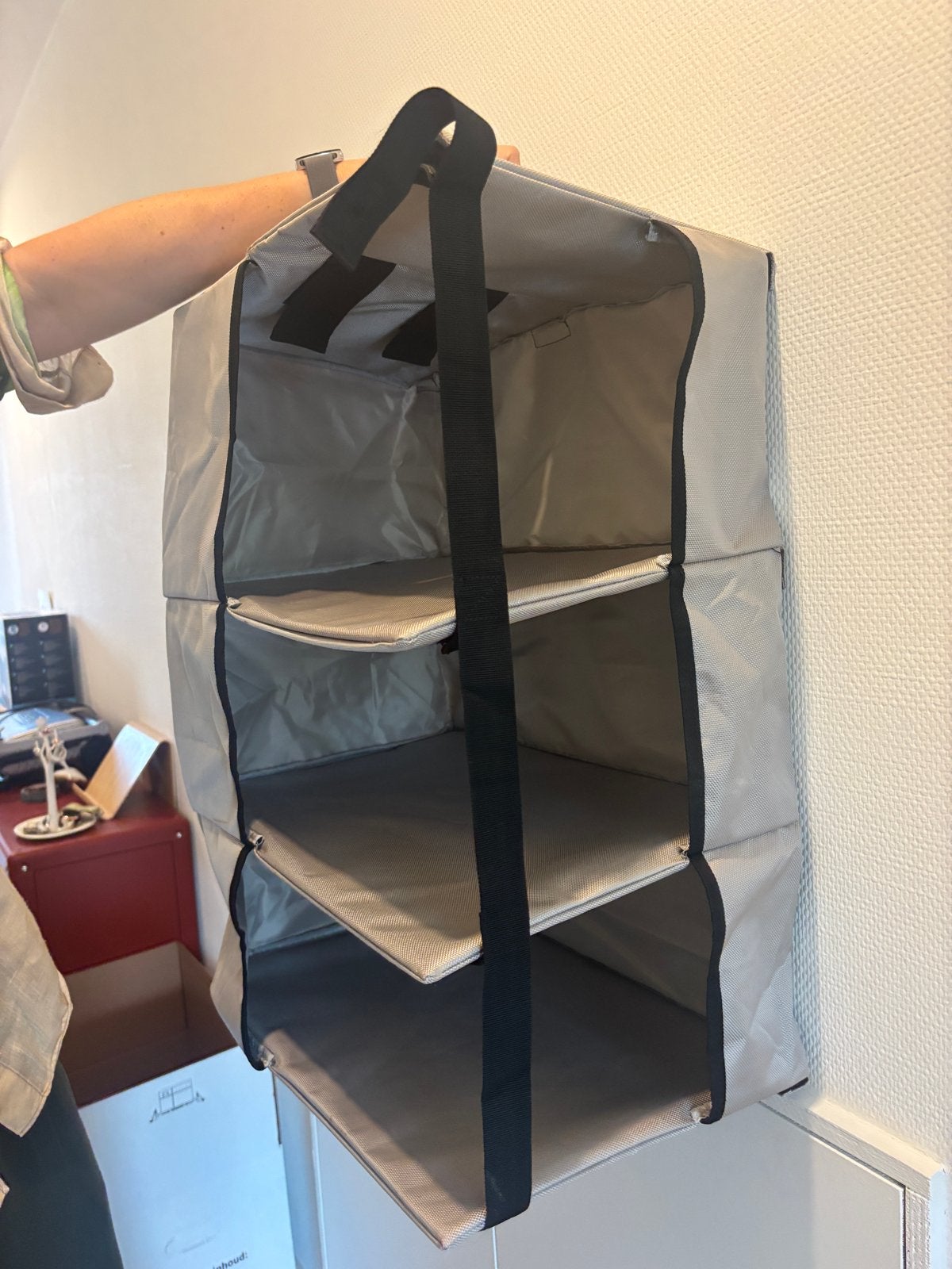 Hangend rek met 3 legplanken voor vw California camper, Caravans en Kamperen, Ophalen, Zo goed als nieuw