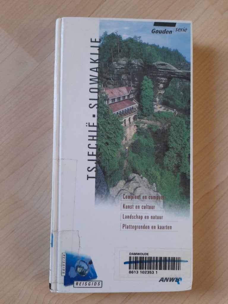 ANWB REISGIDS TSJECHIE - SLOWAKIJE Marion Meijer Gouden, Boeken, Reisgidsen, Gelezen, Europa, Ophalen of Verzenden, Reisgids of -boek