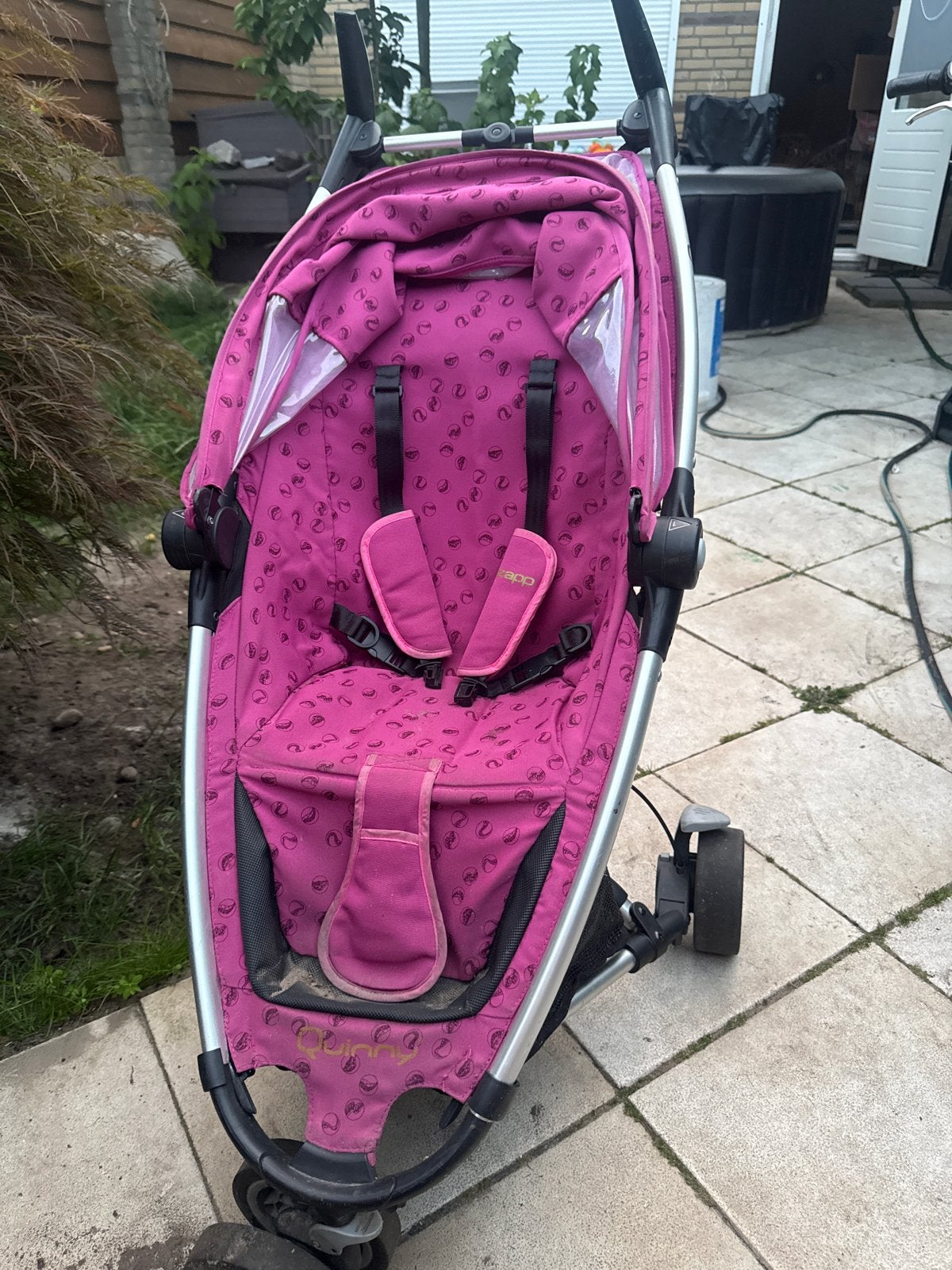 Quinny Zapp Buggy - Roze met Zonnekap, Ophalen, Gebruikt, Quinny, Zonnekap