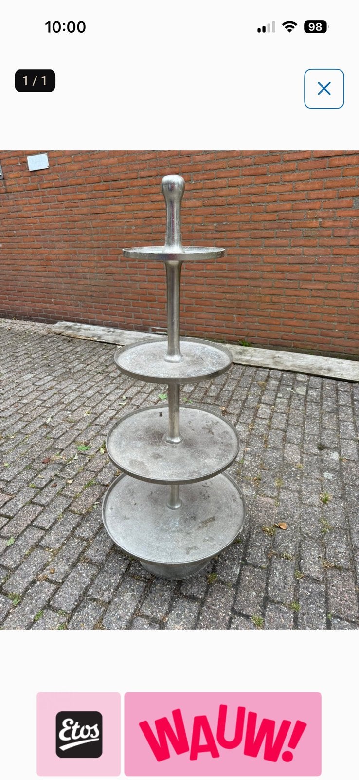 Etagere, Ophalen of Verzenden