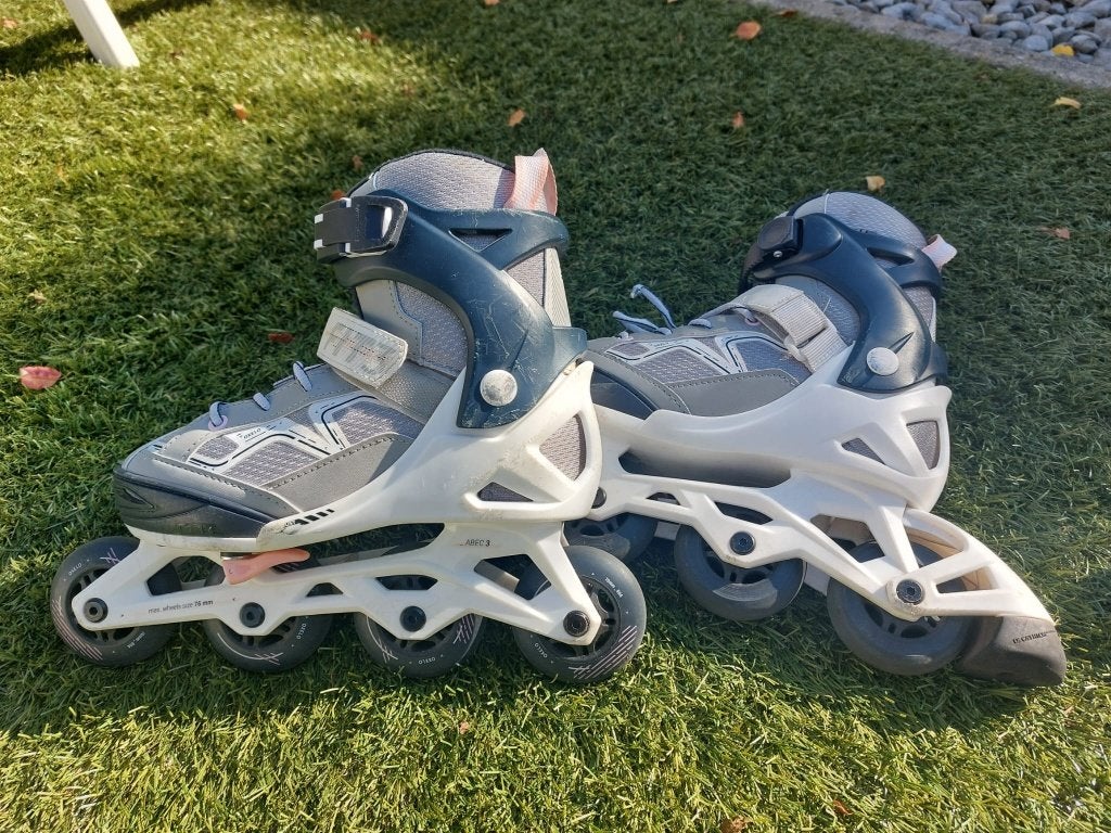 Skeelers Oxelo maat 35-38 (meisjes), Kinderen, Inline skates 4 wielen, Ophalen, Overige merken