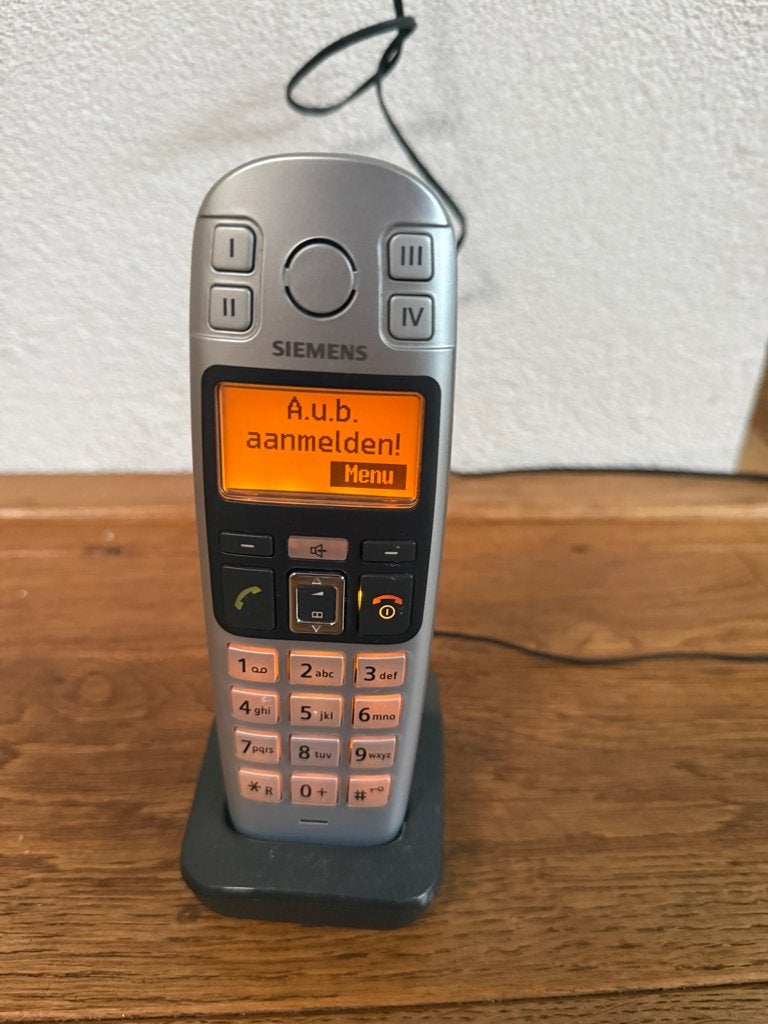 Siemens Gigaset E360 handset luid volume voor slechthorenden, Telecommunicatie, Ophalen of Verzenden, Gebruikt, 1 handset