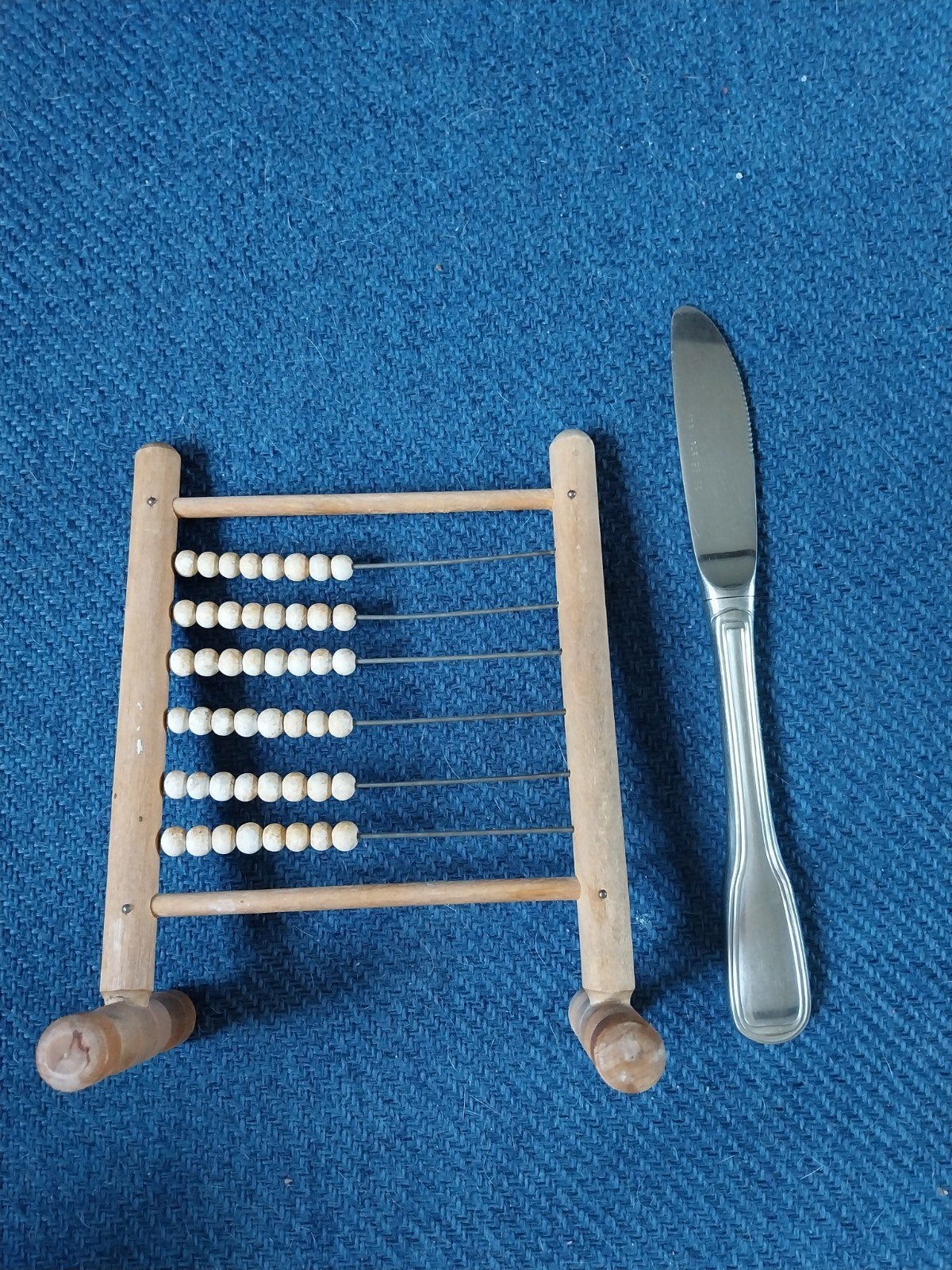 Klein,  Houten Telraampje uit Zweden van Tante Brocante, Ophalen of Verzenden