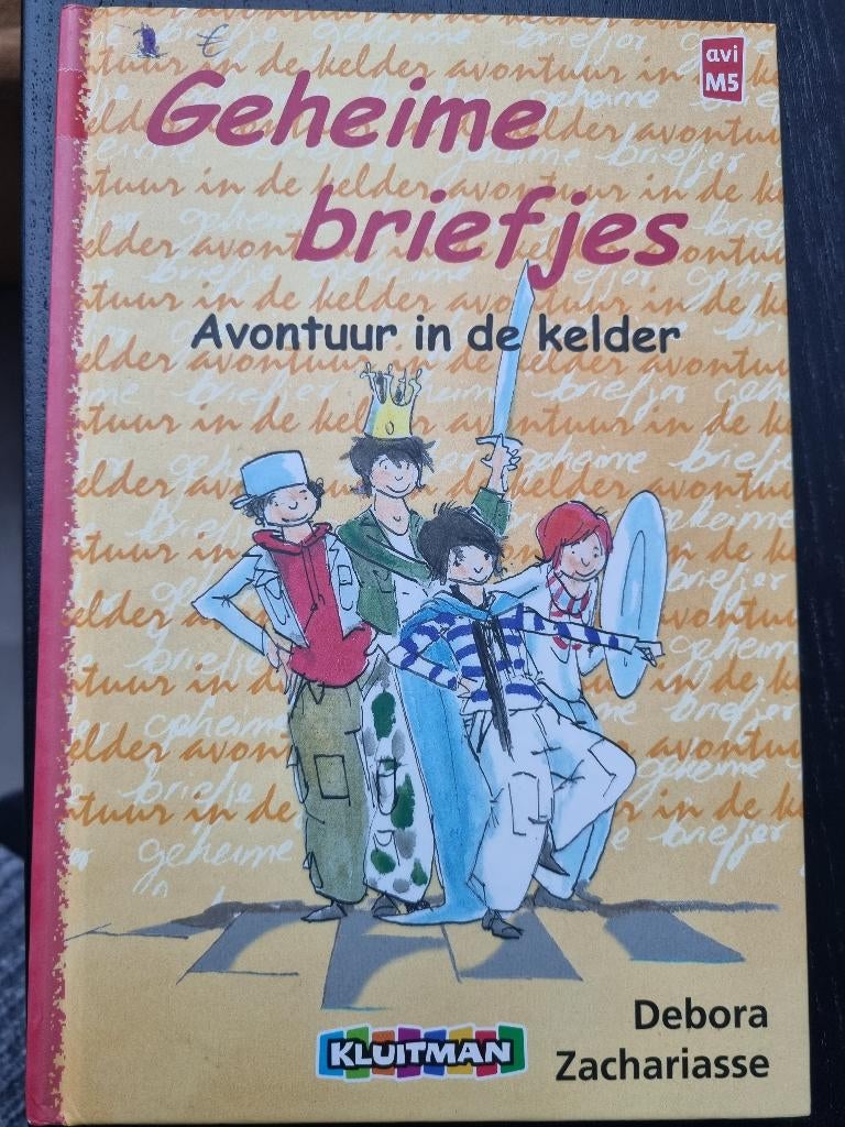 AVI M5 boek Geheime briefjes KLUITMAN, Boeken, Ophalen of Verzenden, Zo goed als nieuw, Fictie algemeen