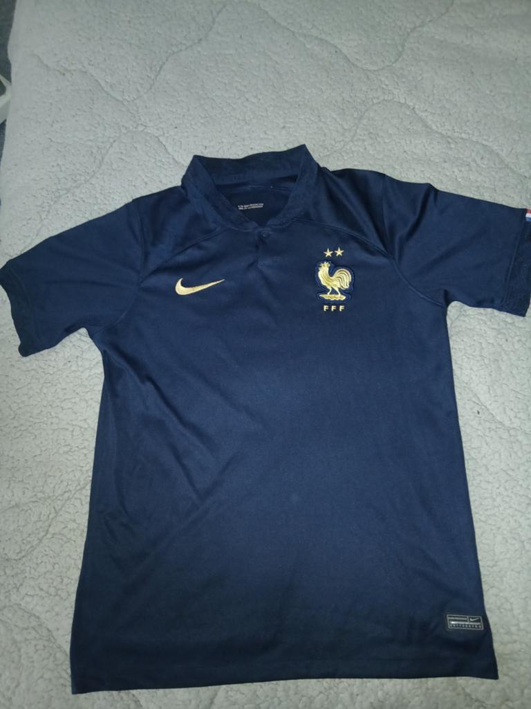 Frankrijk voetbalshirt maat M, Sport en Fitness, Voetbal, Maat M, Ophalen of Verzenden, Gebruikt, Shirt