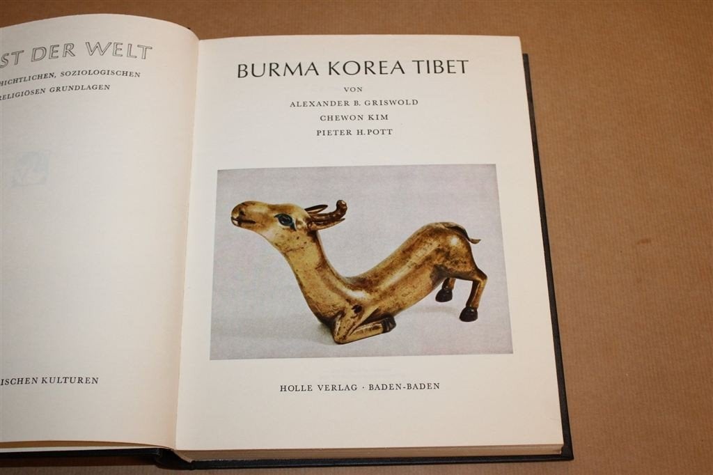 Burma, Korea, Tibet — Aziatische Kunst, Vintage 1964, Ophalen of Verzenden, Gelezen