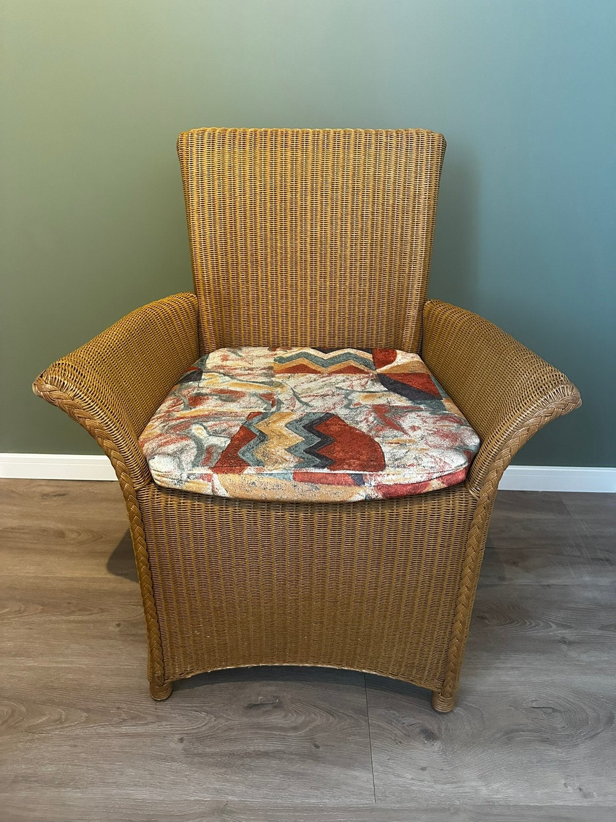 Lloyd Loom fauteuil, Ophalen, Zo goed als nieuw, Lloyd Loom, Eén