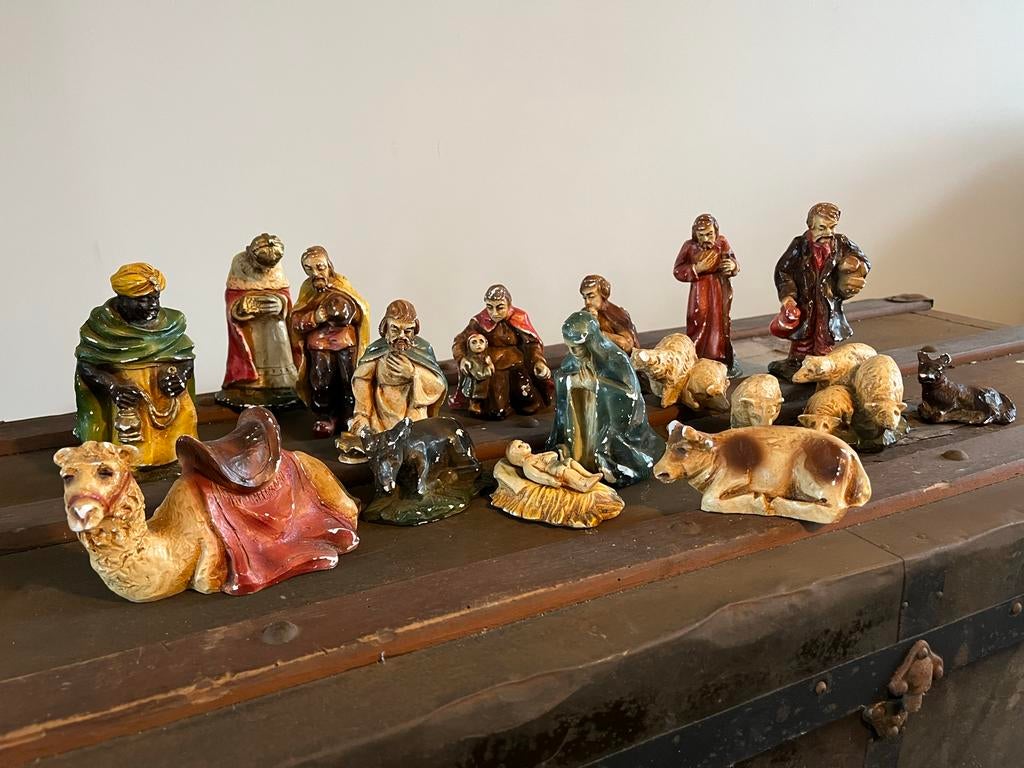 Kerststal figuren set, Ophalen of Verzenden