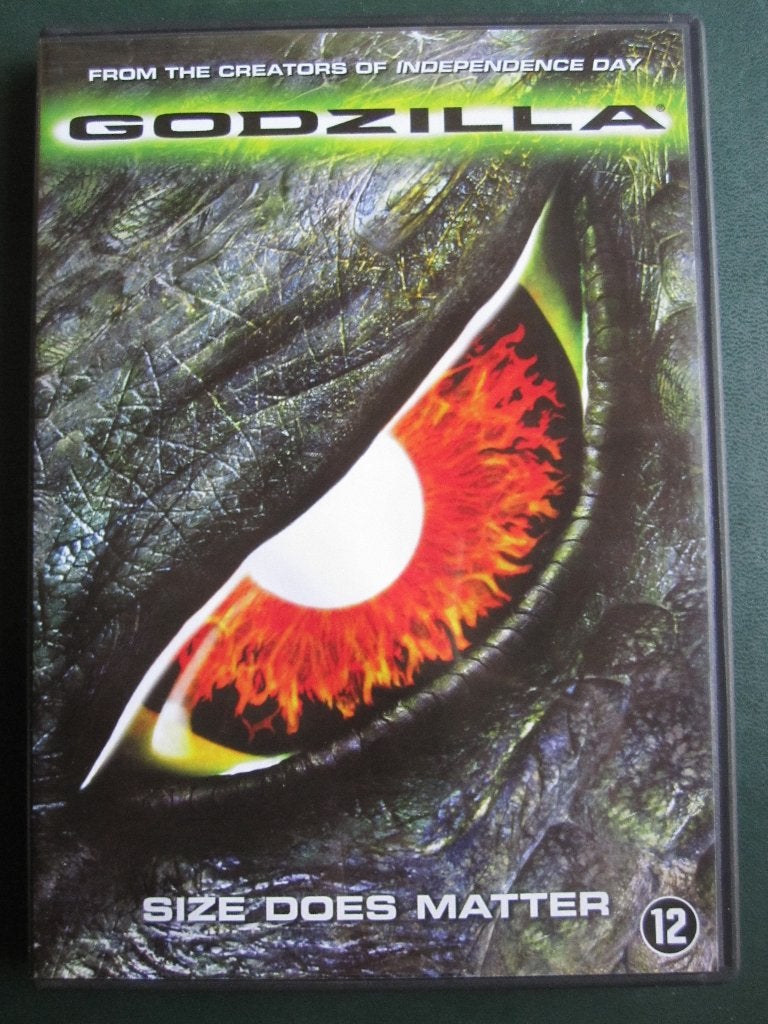 Godzilla (1998), Cd's en Dvd's, Actie, Duits, Ophalen of Verzenden, Zo goed als nieuw