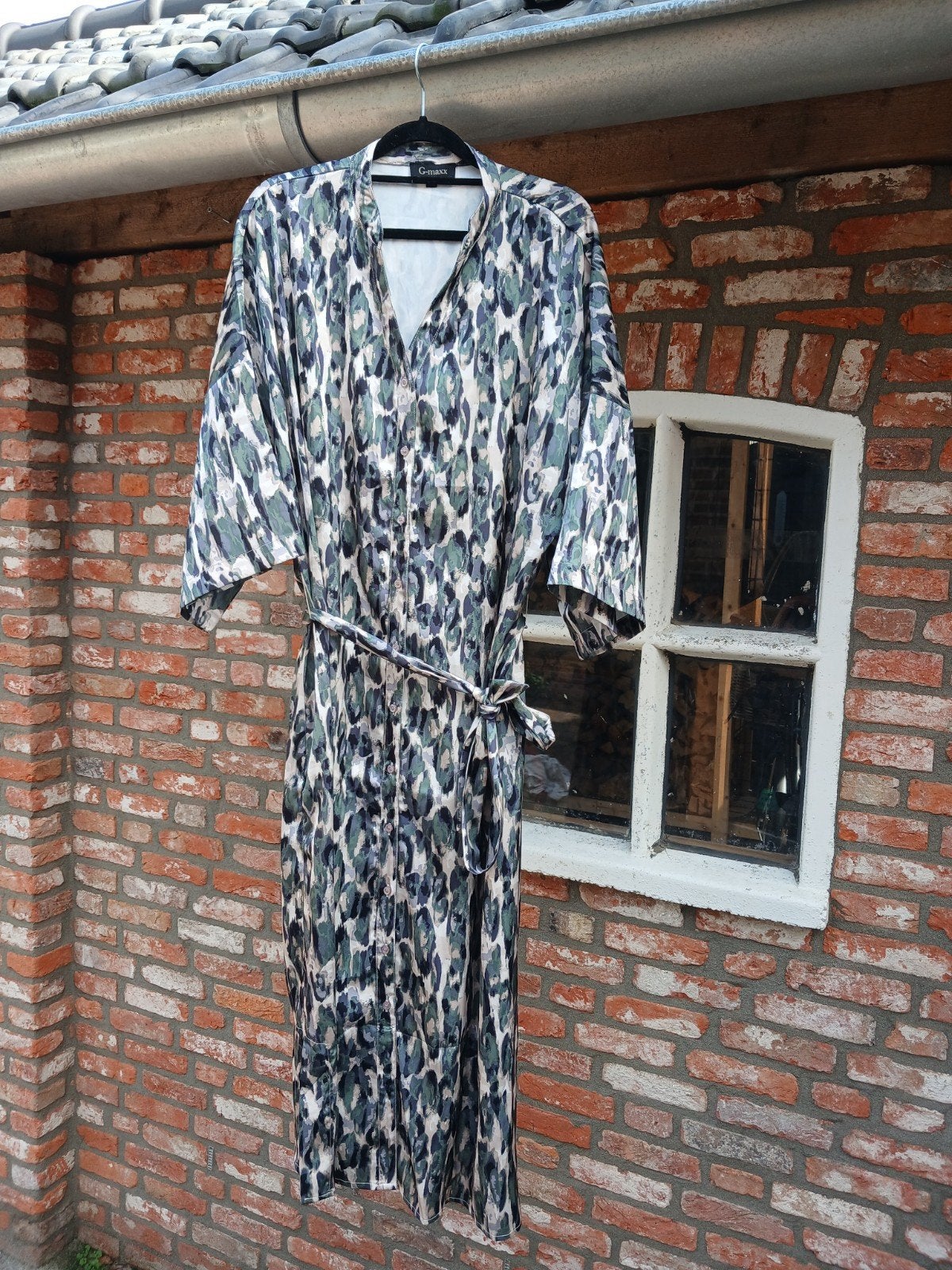 Prachtige G-Maxx jurk maat XXL met camouflageprint, Meerkleurig, Maat 46/48 (XL) of groter, Ophalen of Verzenden, Zo goed als nieuw