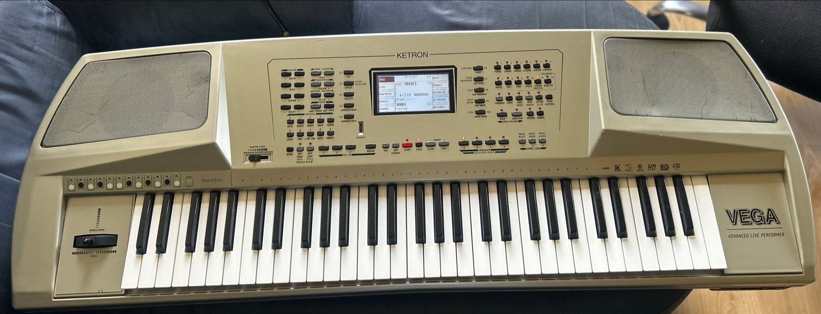 Oriental Ketron Vega, Muziek en Instrumenten, Keyboards, Overige merken, Midi-aansluiting, Ophalen of Verzenden, 61 toetsen