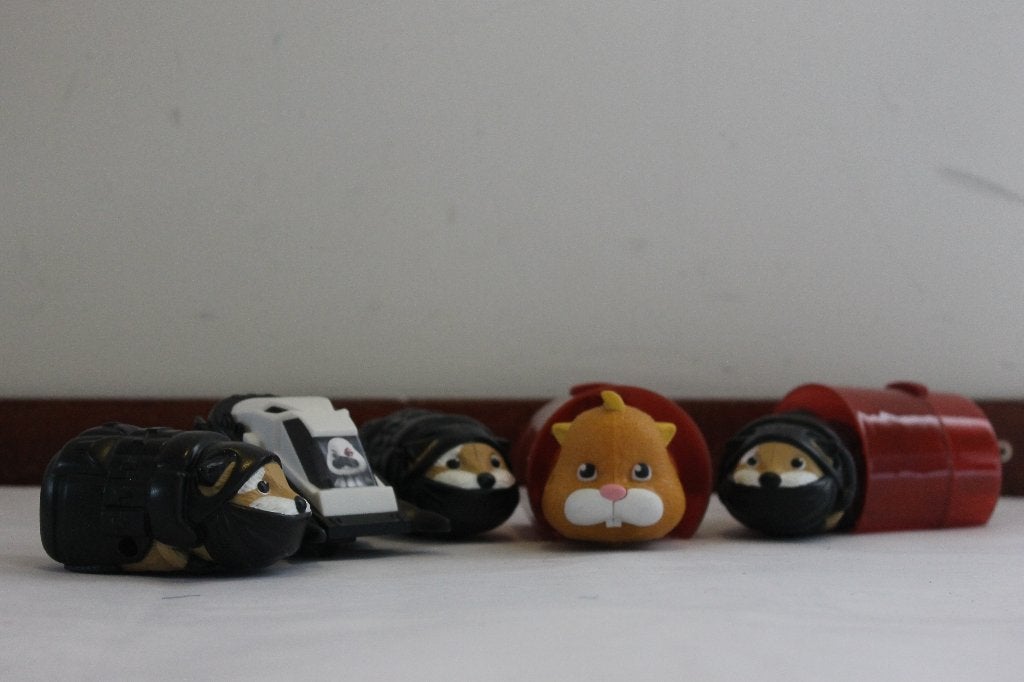 Leuke speeltjes van marmotten van mc donalds, Ophalen of Verzenden, Gebruikt