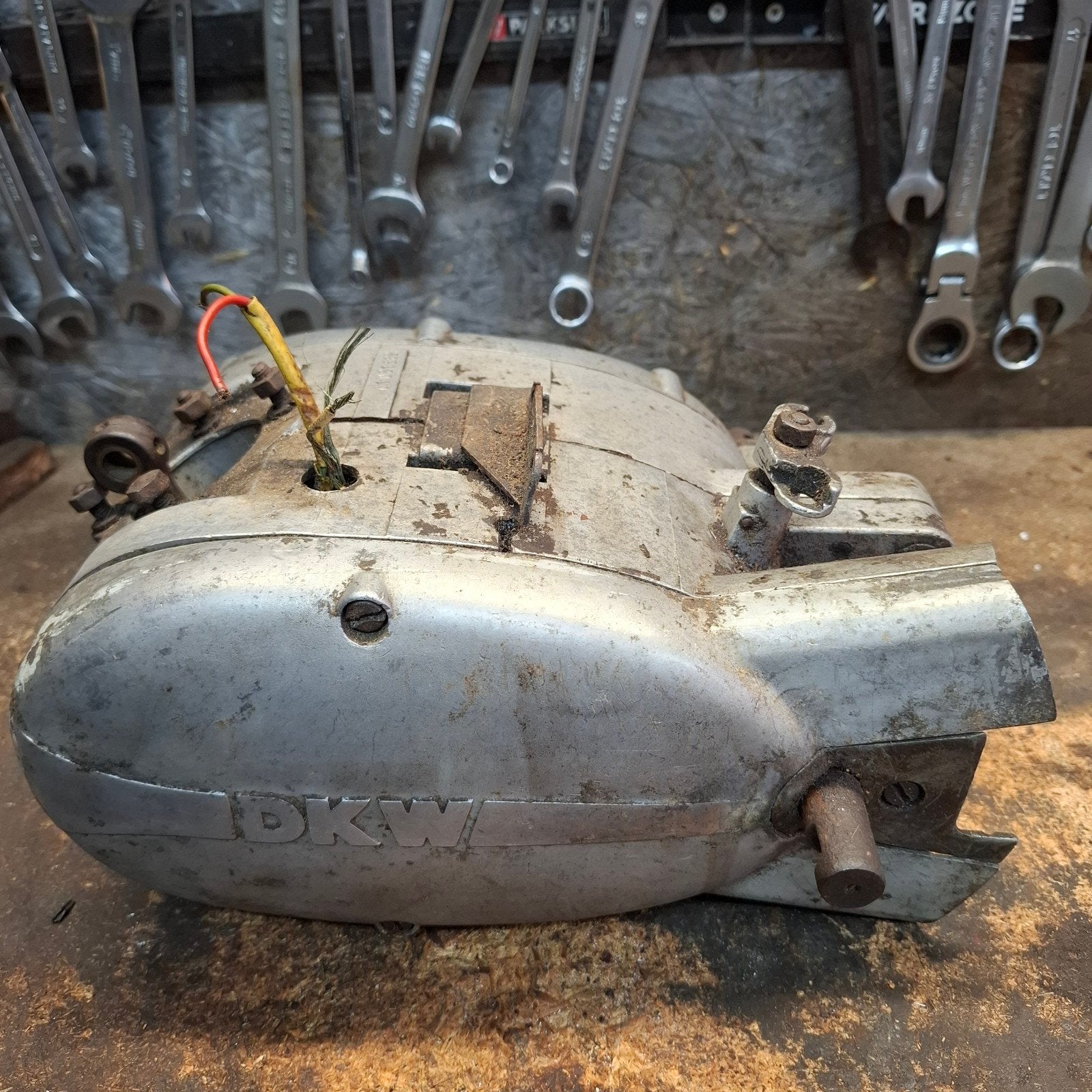 DKW Motorblok - Draait rond, schakelt, met ontsteking, Ophalen of Verzenden, Gebruikt