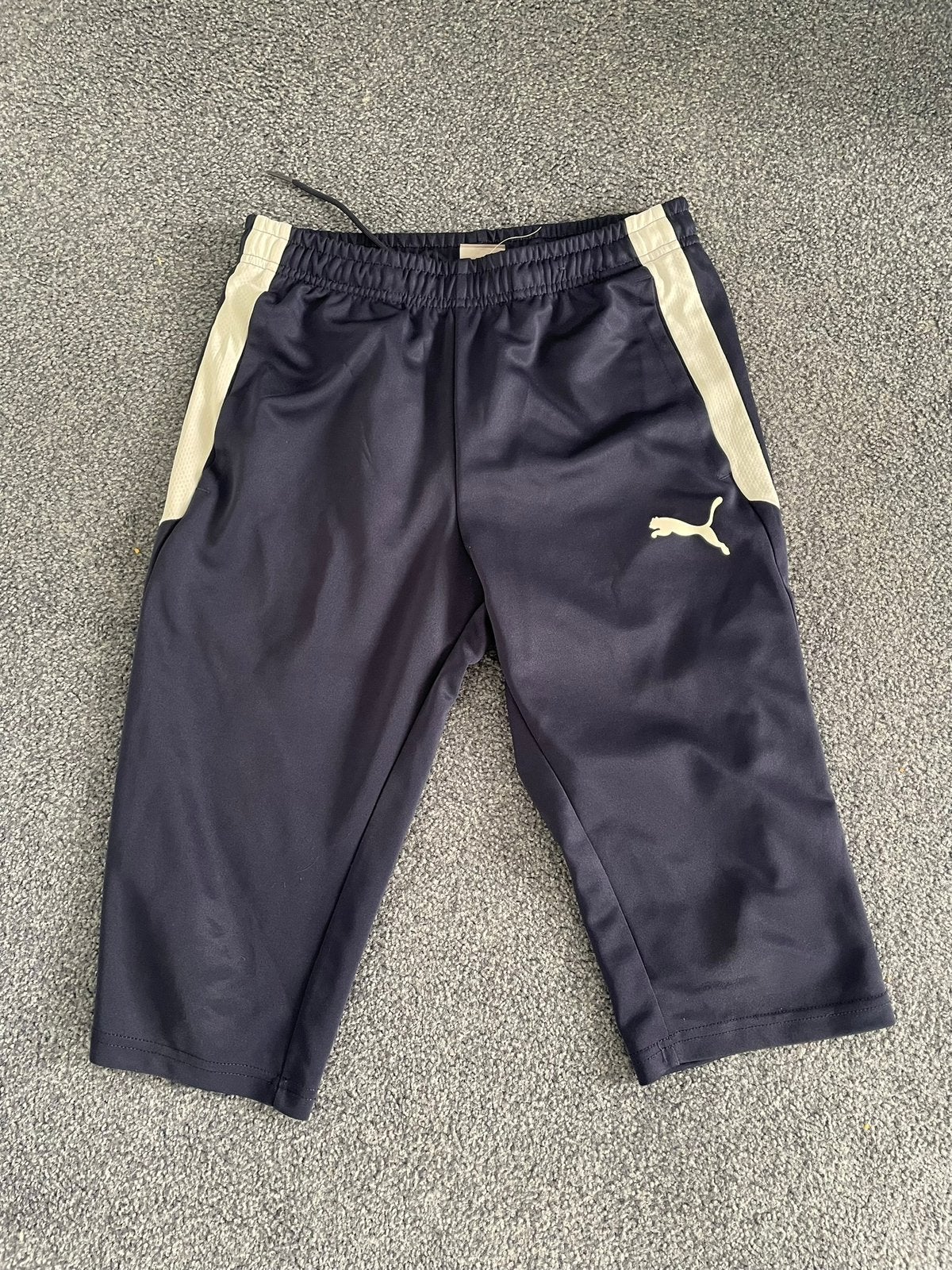 Puma shorts S - blauw, Ophalen, Zo goed als nieuw, Maat 46 (S) of kleiner, Blauw