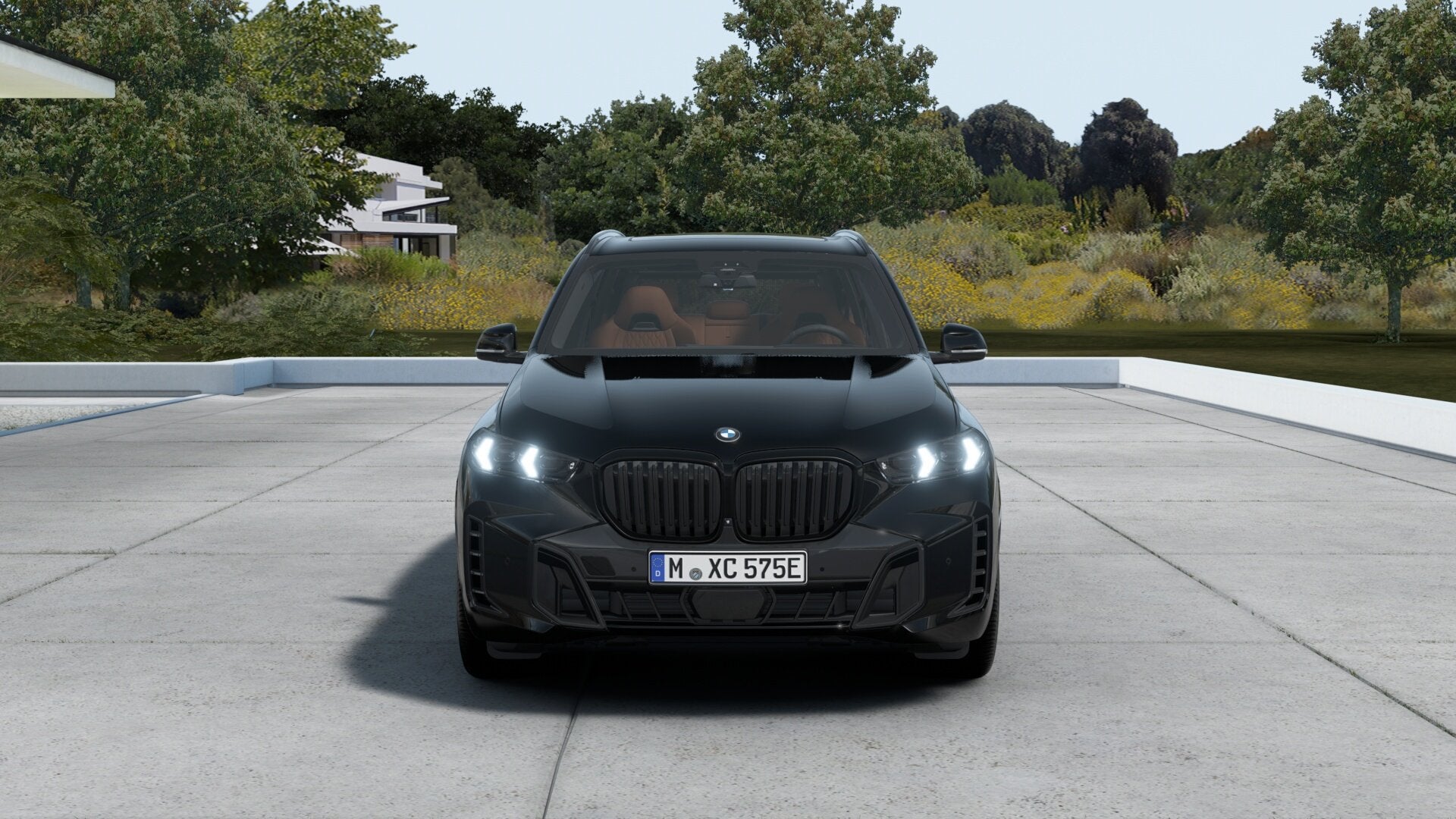 BMW X5 xDrive50e M Sport Automaat / Panoramadak / Trekhaak /, Auto's, Automaat, X5, 2395 kg, Zwart