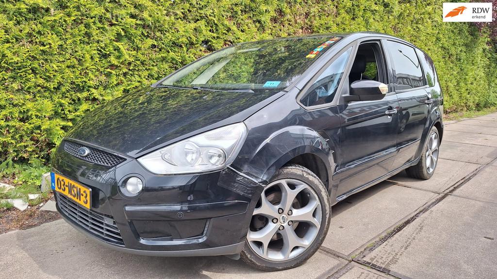 Ford S-Max 2.2 TDCi Titanium, Voorwielaandrijving, 15 km/l, Zwart, Bedrijf