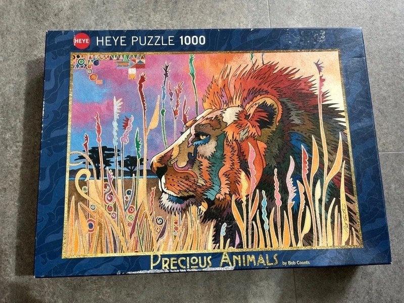 Heye - Precious Animals by Bob Coonts - Take a break, Ophalen of Verzenden, 500 t/m 1500 stukjes, Zo goed als nieuw, Legpuzzel
