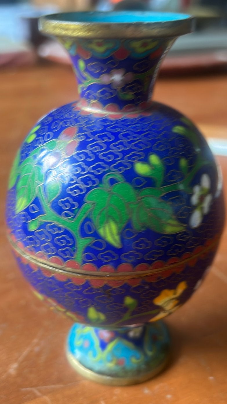 Cloisonné schaaltjes., Ophalen of Verzenden