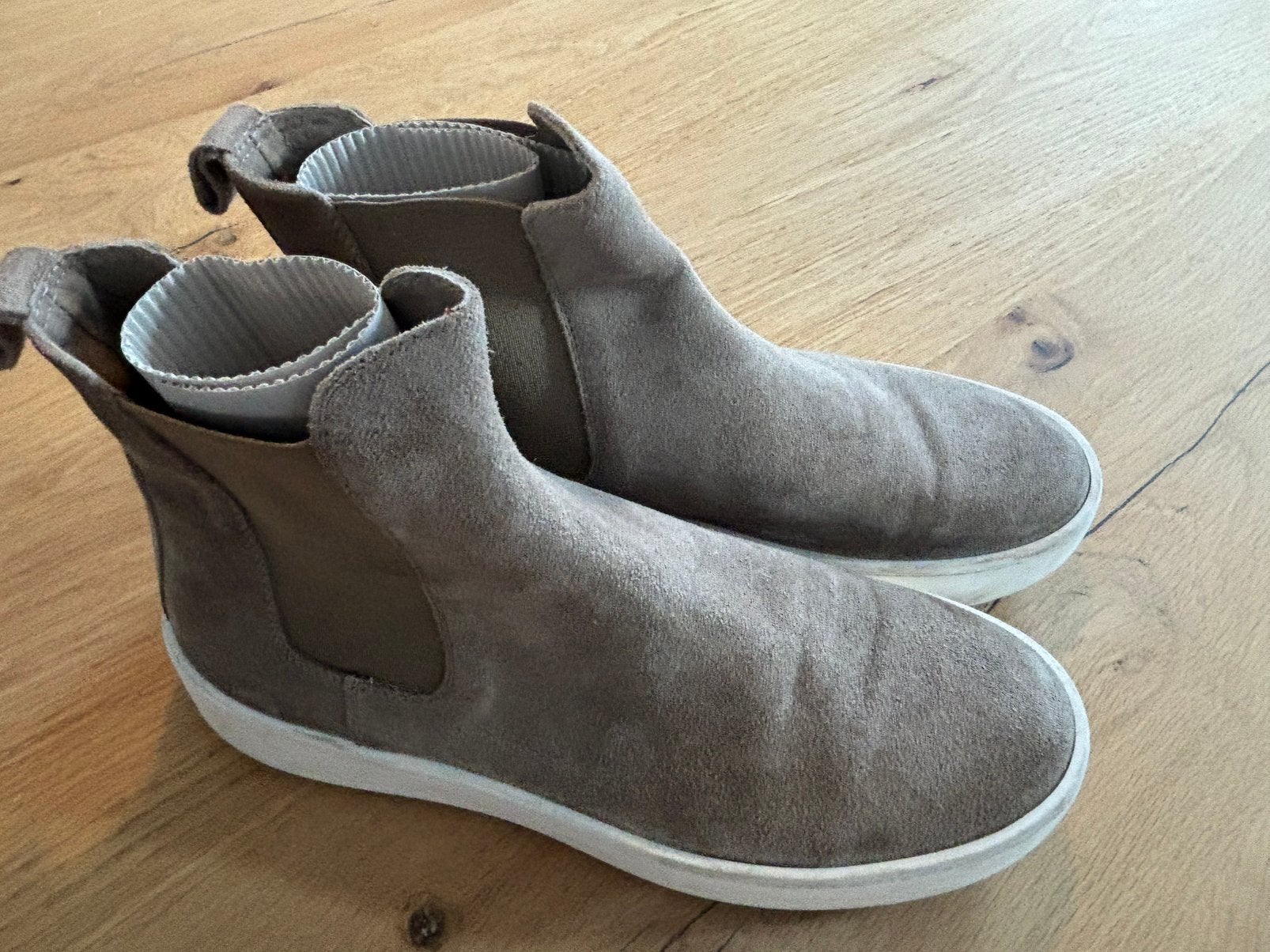 Zusss enkel laarsje beige maat 39, Beige, Lage of Enkellaarzen, Ophalen of Verzenden, Gedragen