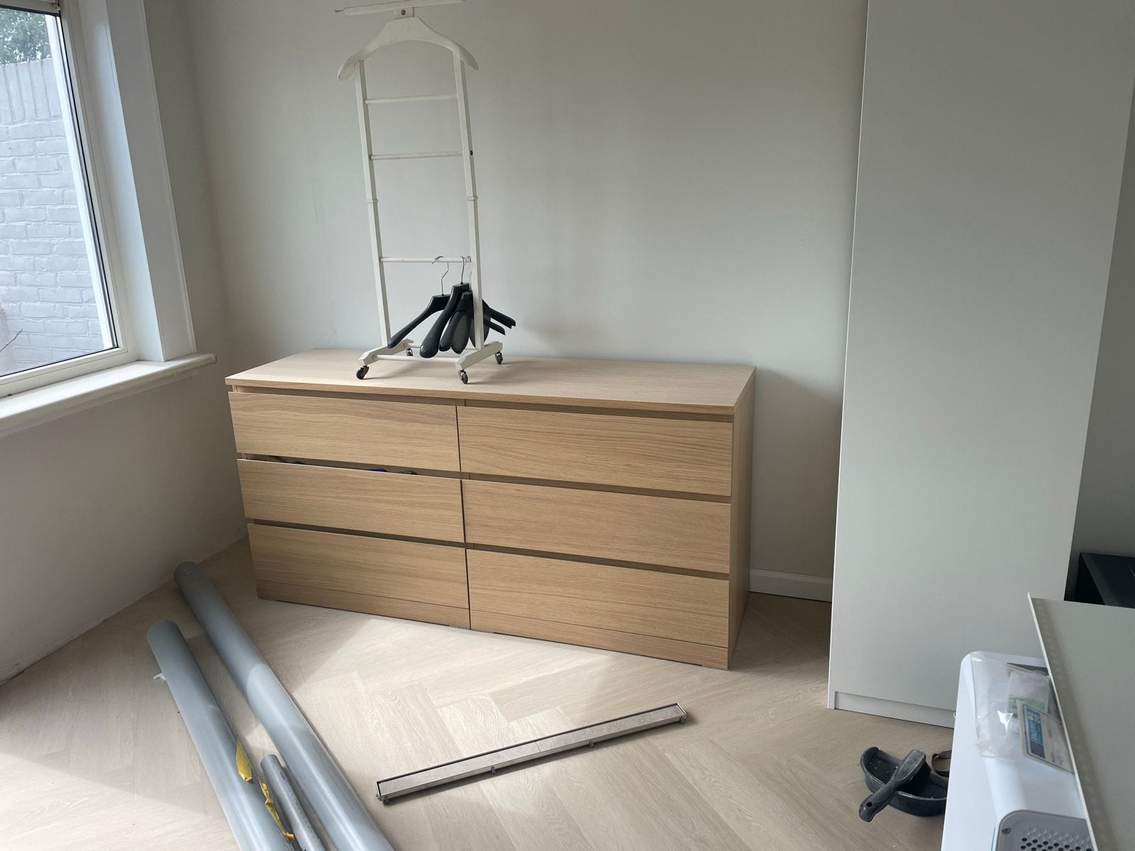 IKEA MALM ladekast met 6 lades - Zo goed als nieuw, Ophalen, 5 laden of meer, 150 tot 200 cm, Zo goed als nieuw